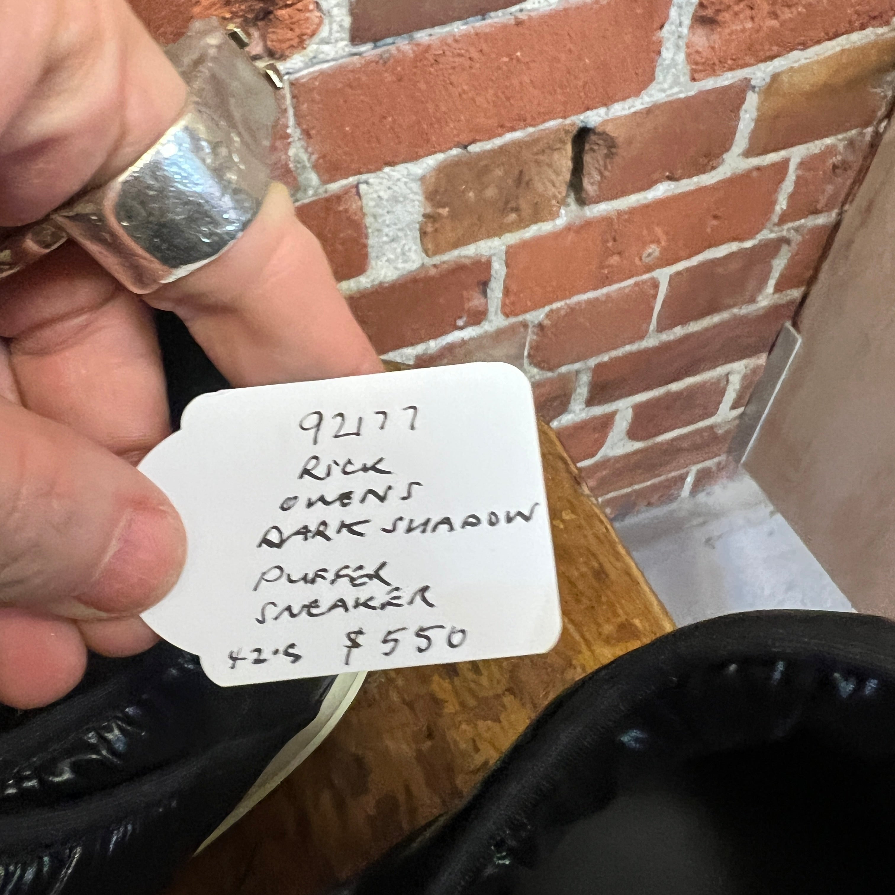 RICK OWENS DRKSHADW sneakers 42.5