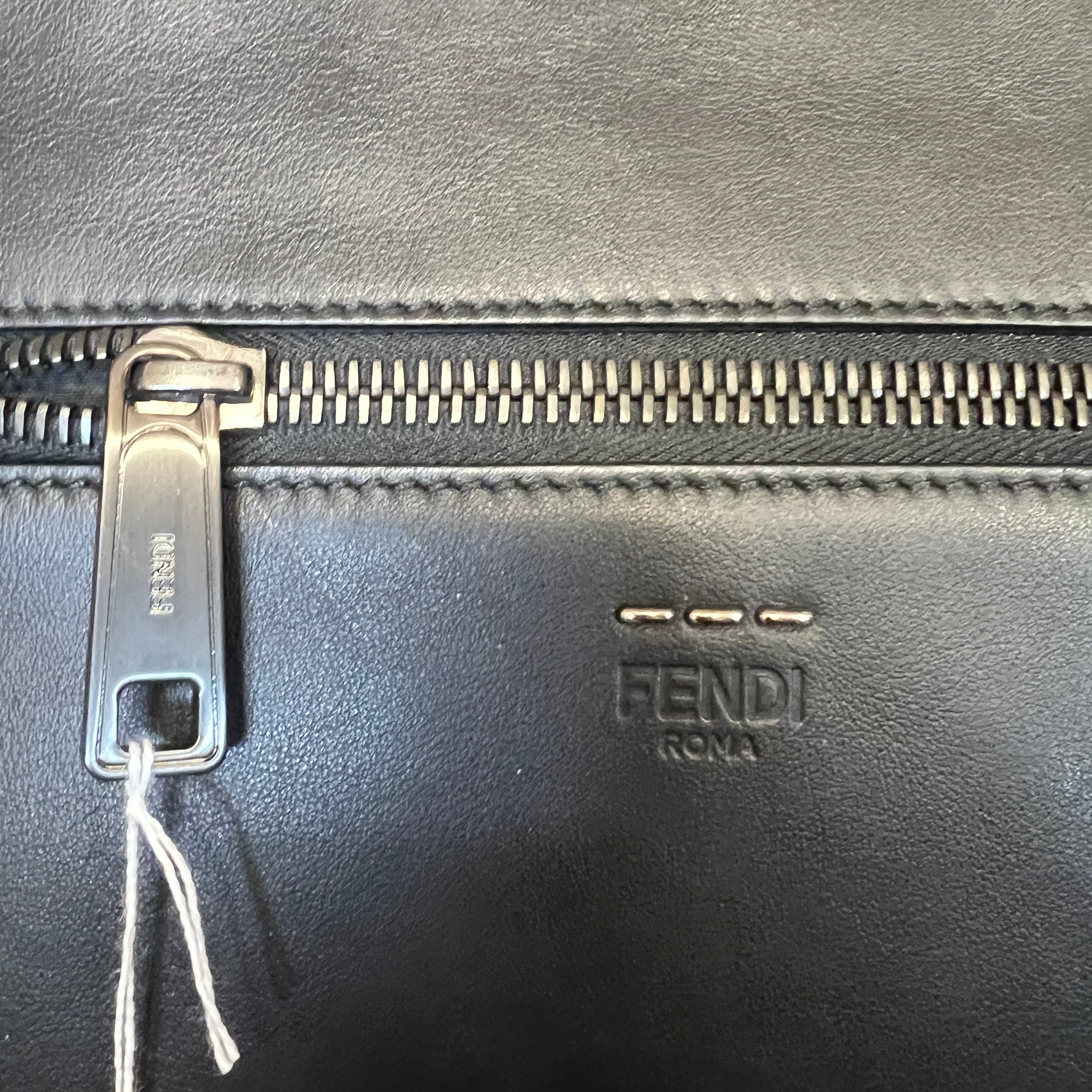 FENDI satchel leather bag