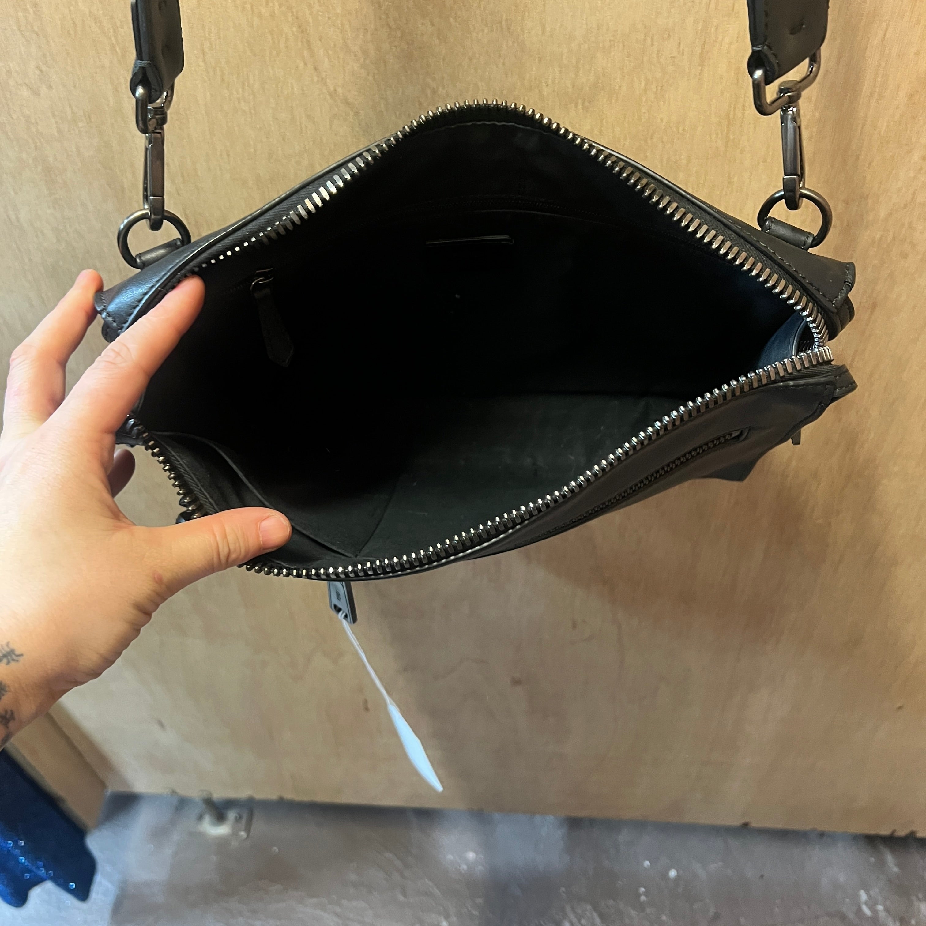 FENDI satchel leather bag