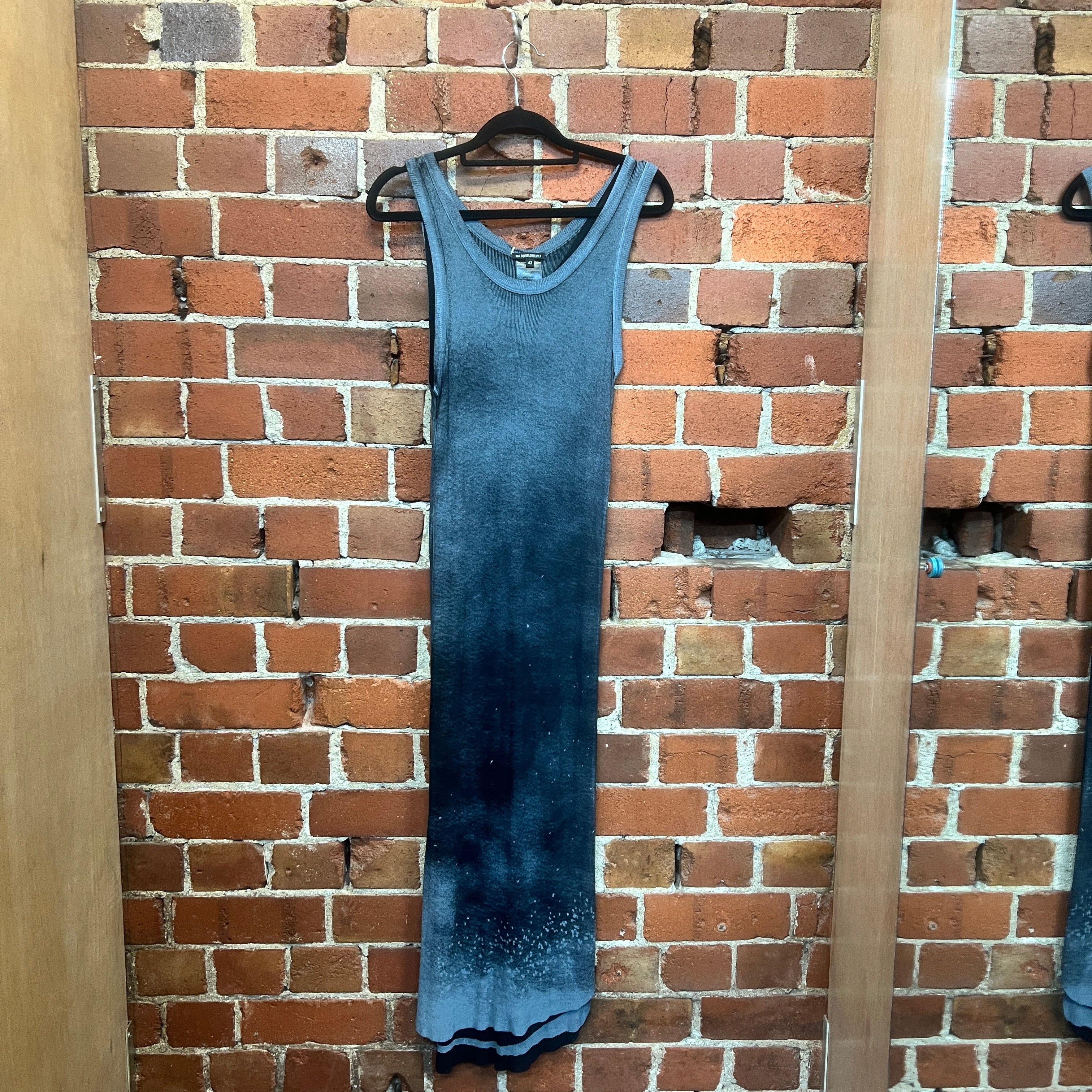 ANN DEMEULEMEESTER slinky knit dress Wellington Hunters and Collectors ANN DEMEULEMEESTER slinky knit dress Wellington Hunters and Collectors