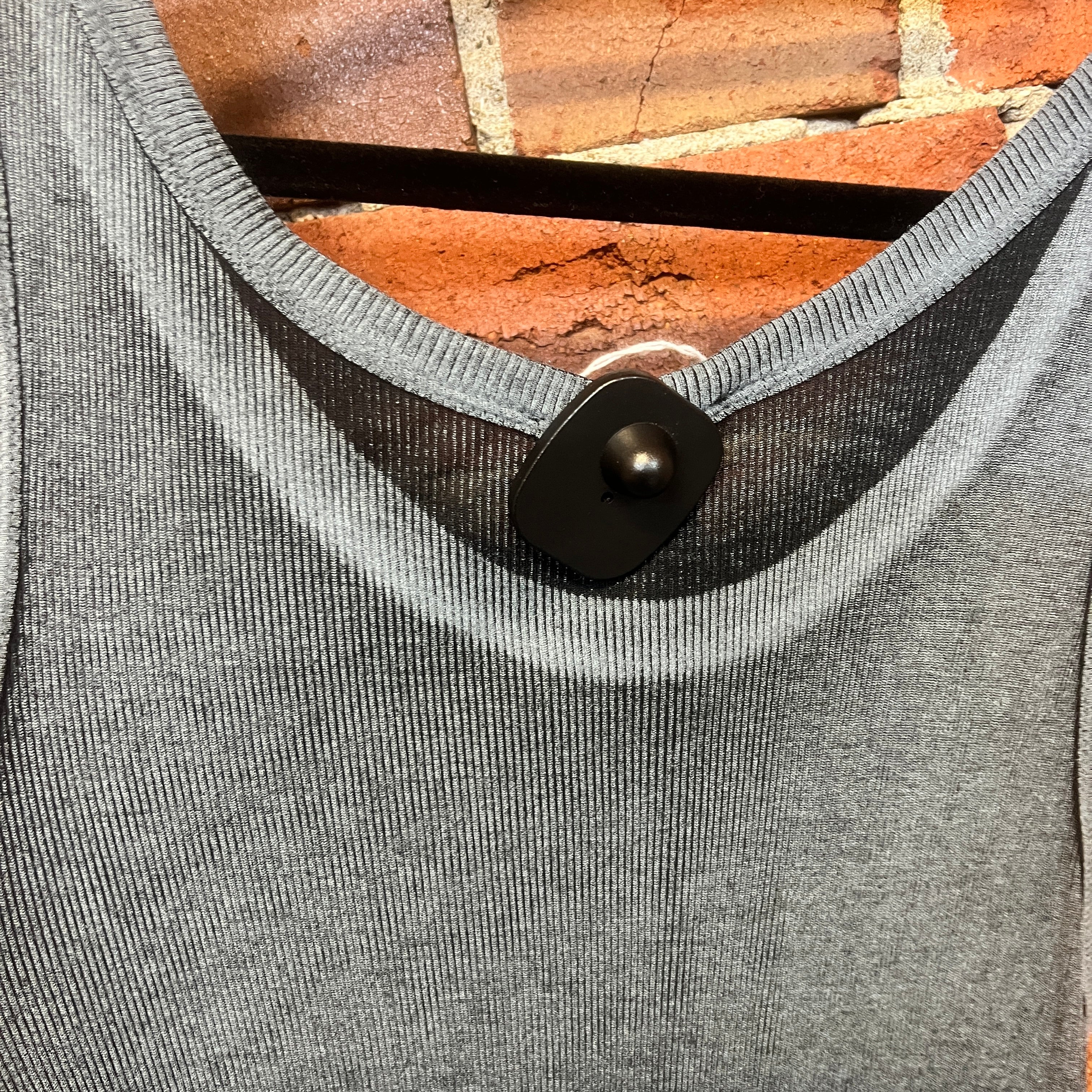 ann demeulemeester grey knit dress Ann Demeulemeester