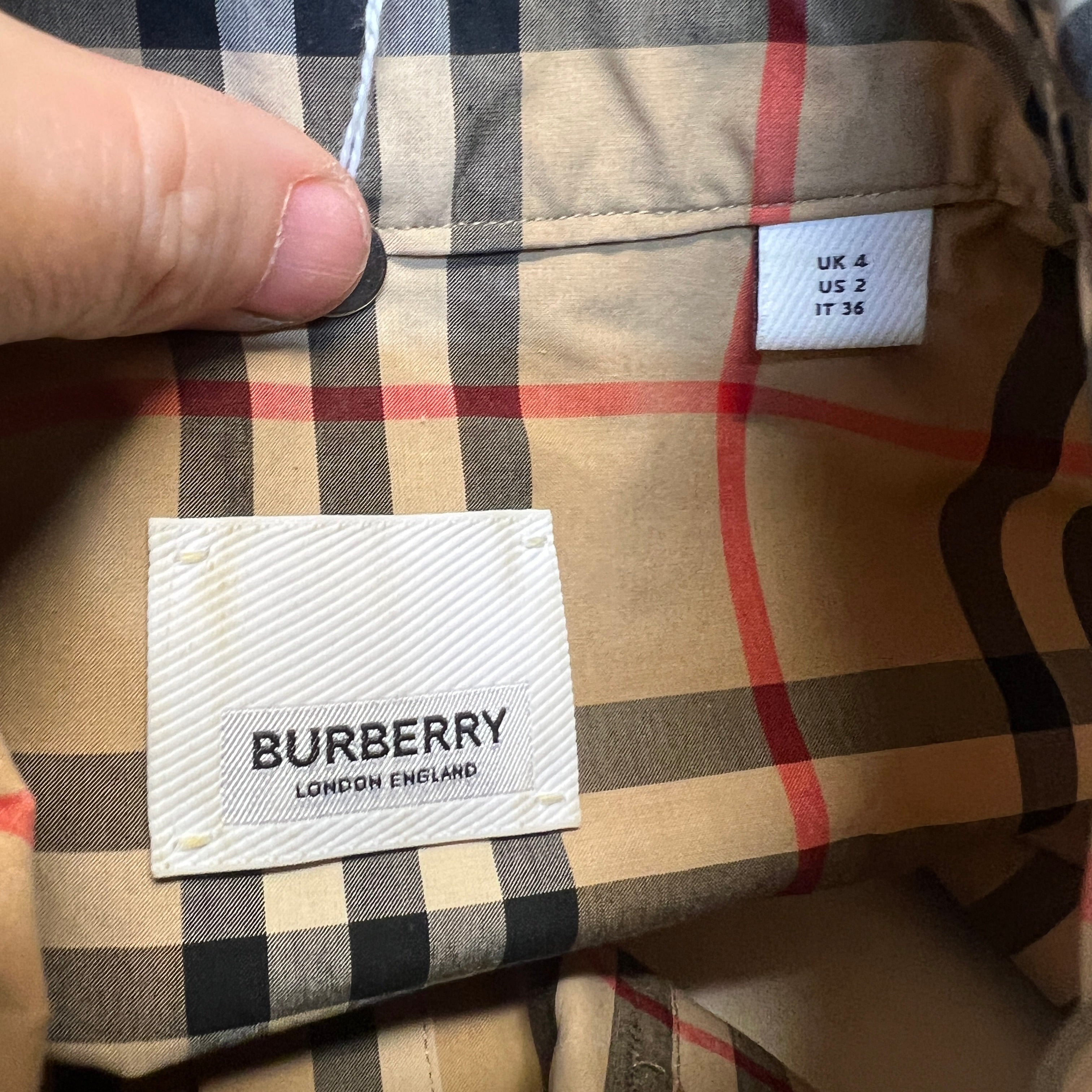 BURBERRY Nova check shirt