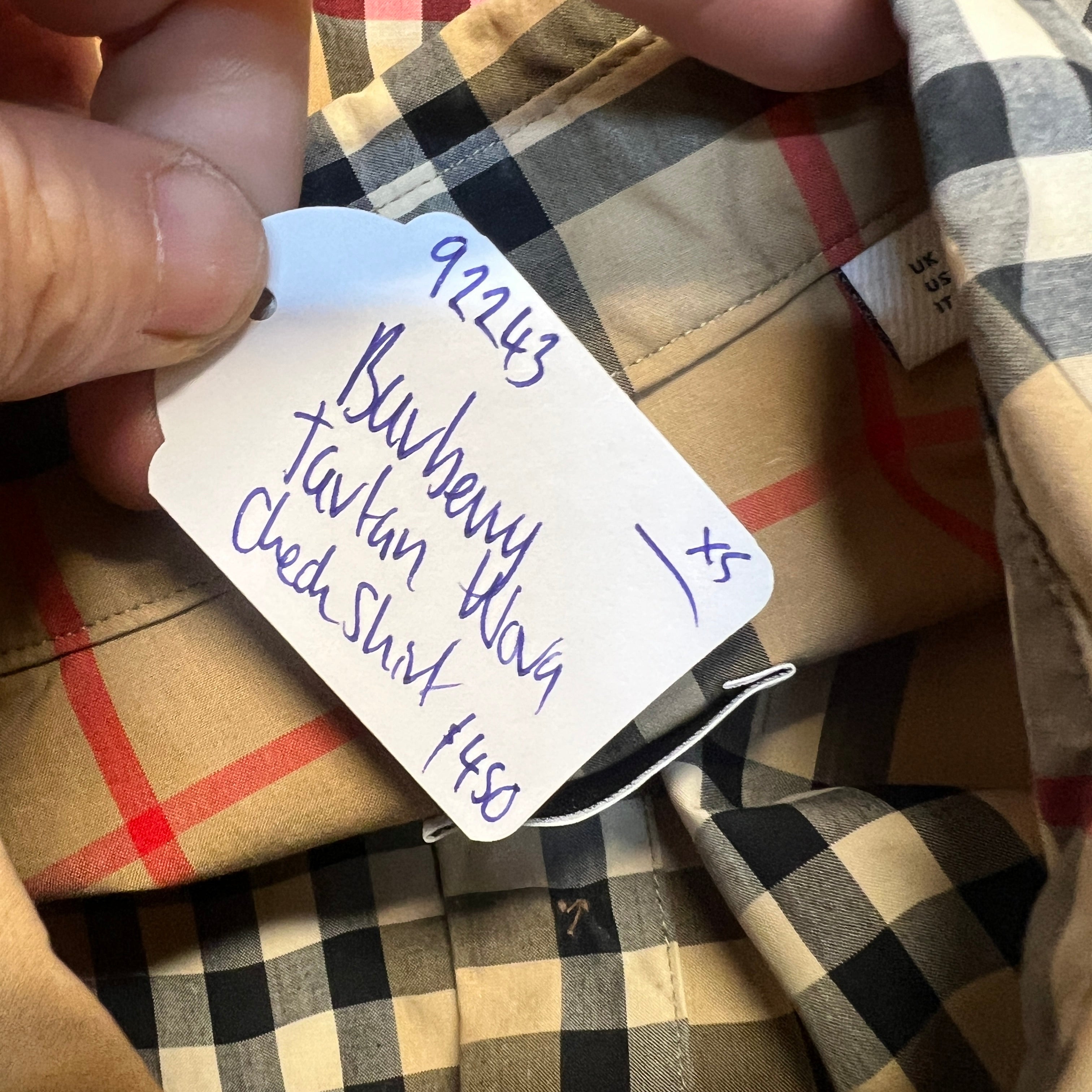 BURBERRY Nova check shirt