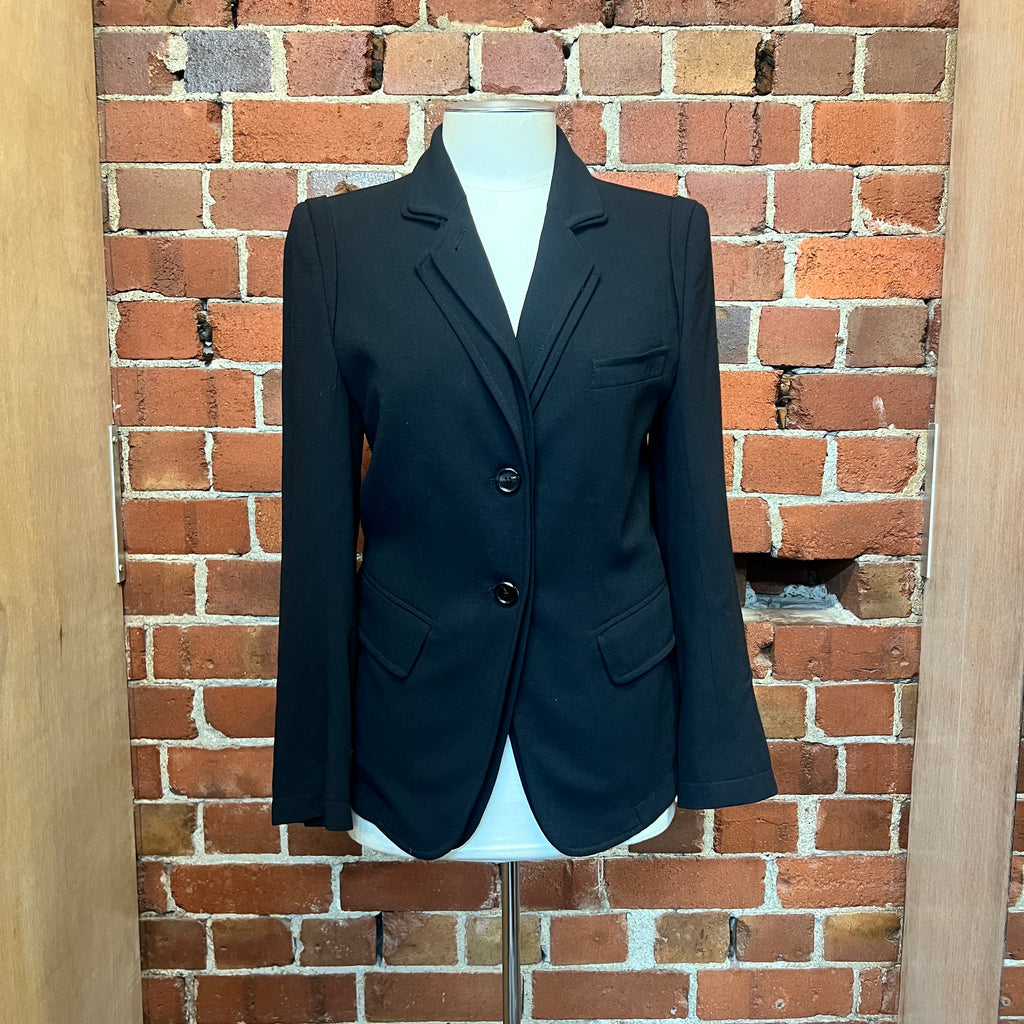 ANN DEMULEMEESTER wool blend jacket