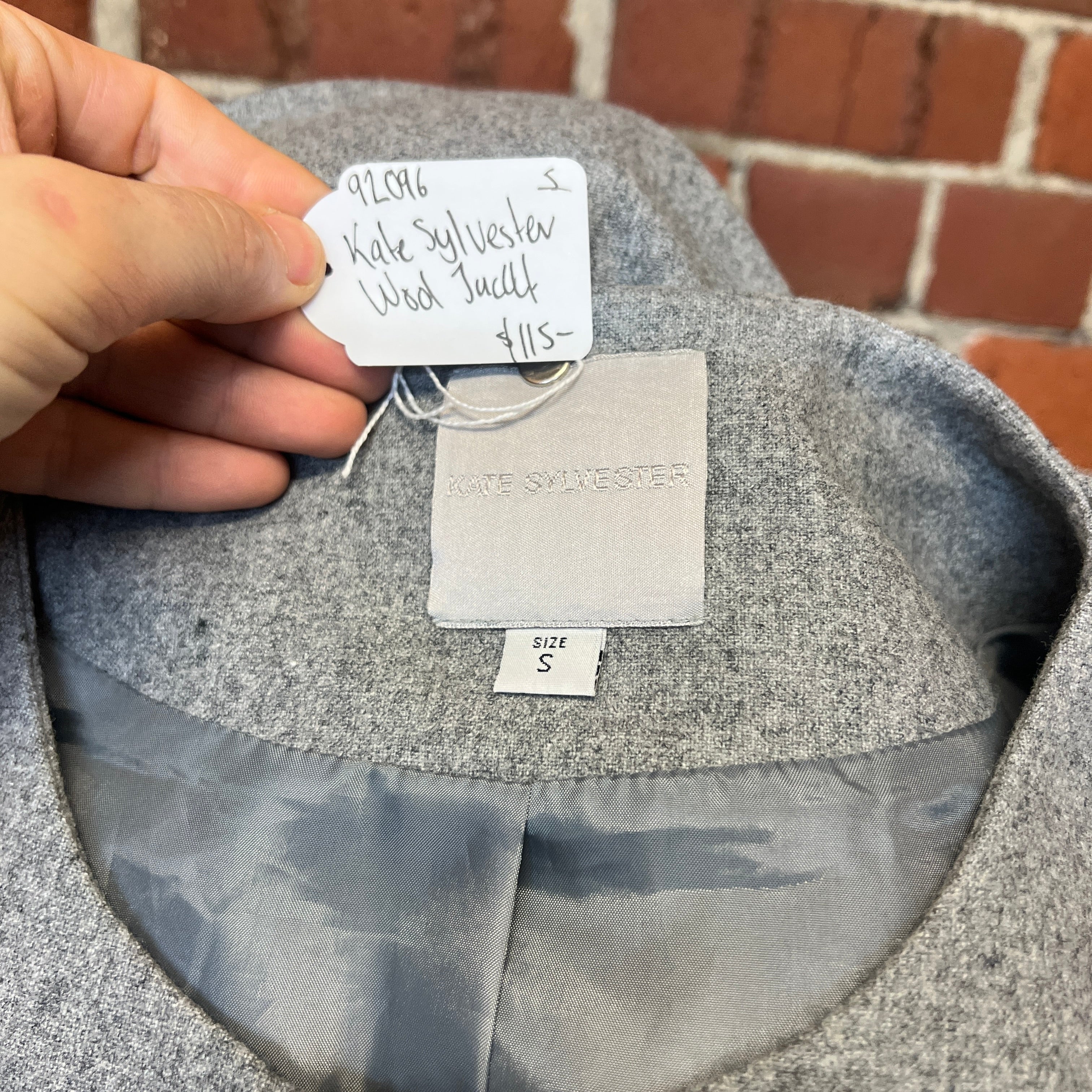 KATE SYLVESTER wool jacket