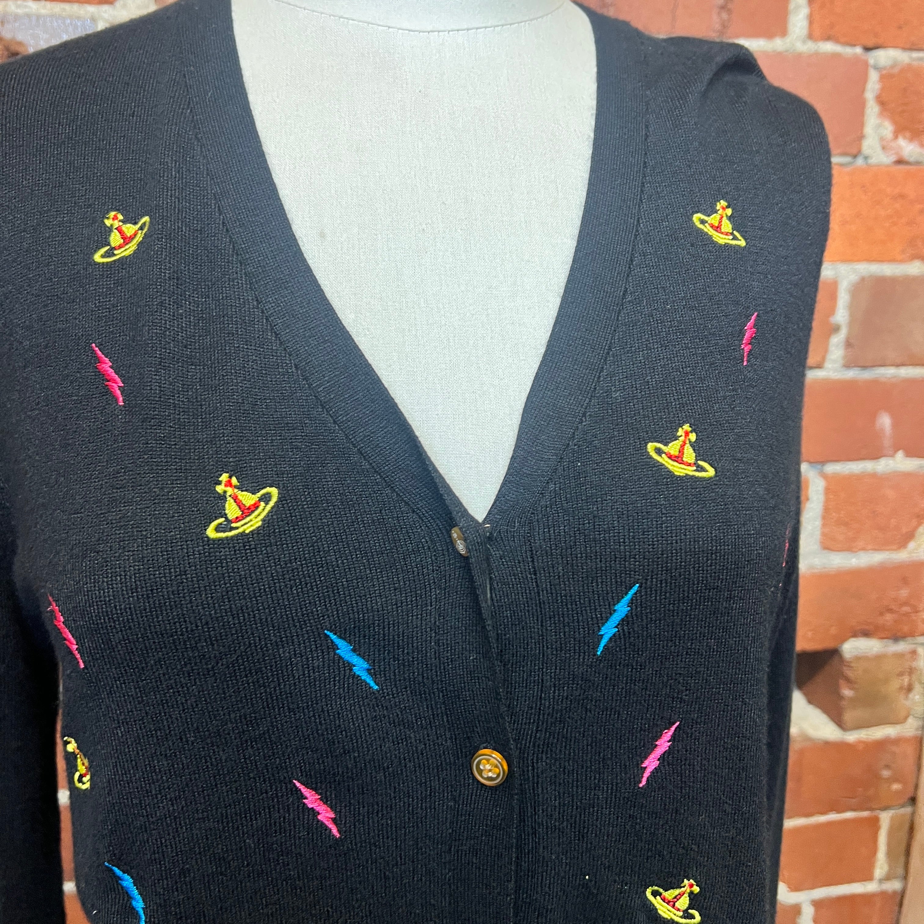 VIVIENNE WESTWOOD silk blend cardigan