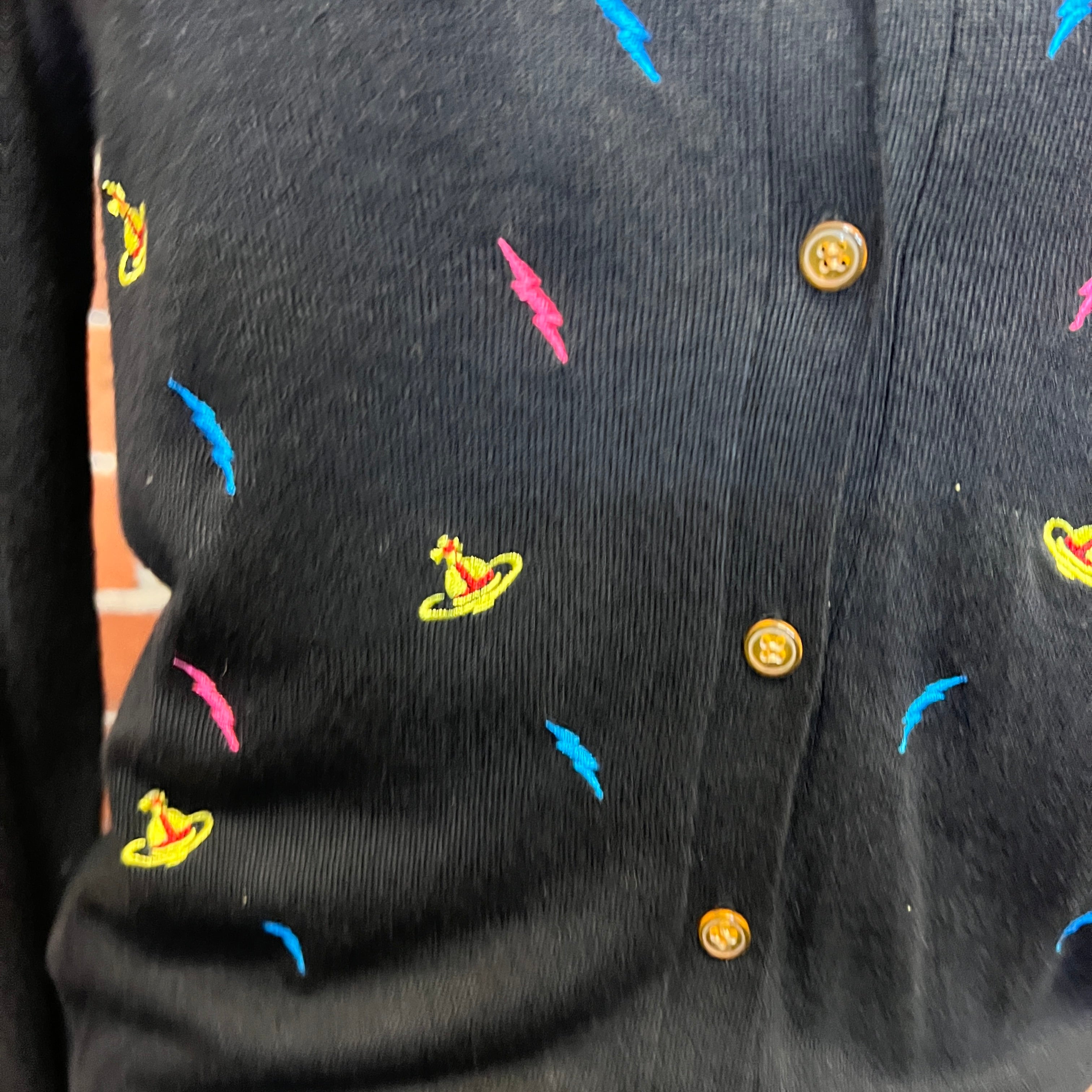 VIVIENNE WESTWOOD silk blend cardigan