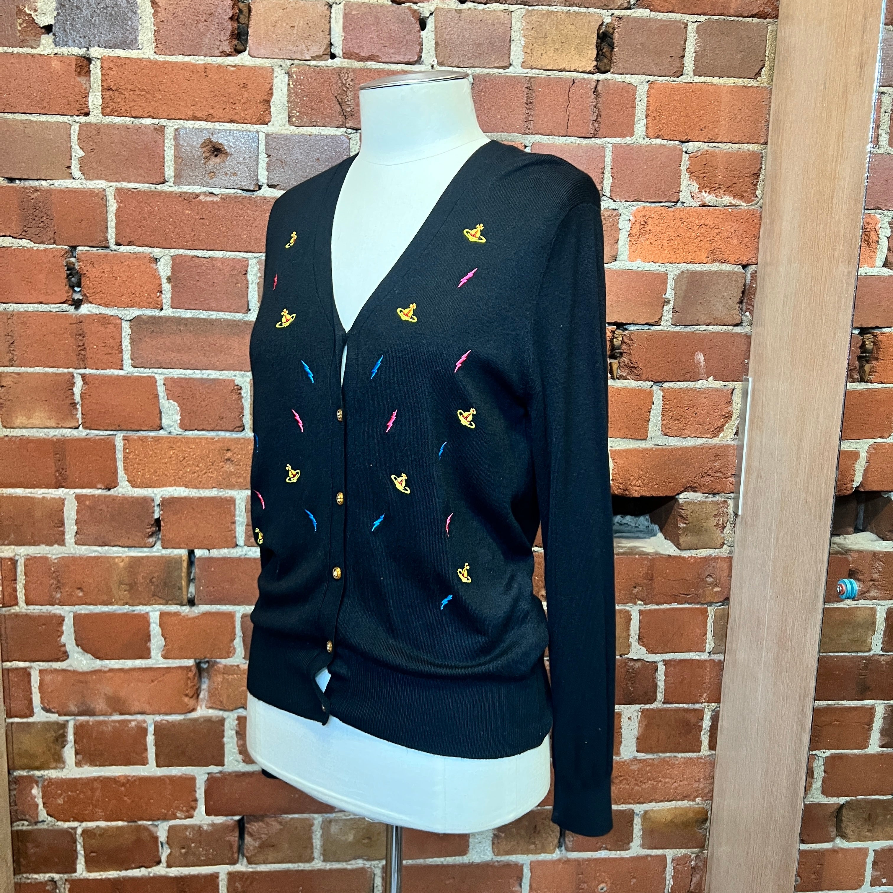 VIVIENNE WESTWOOD silk blend cardigan