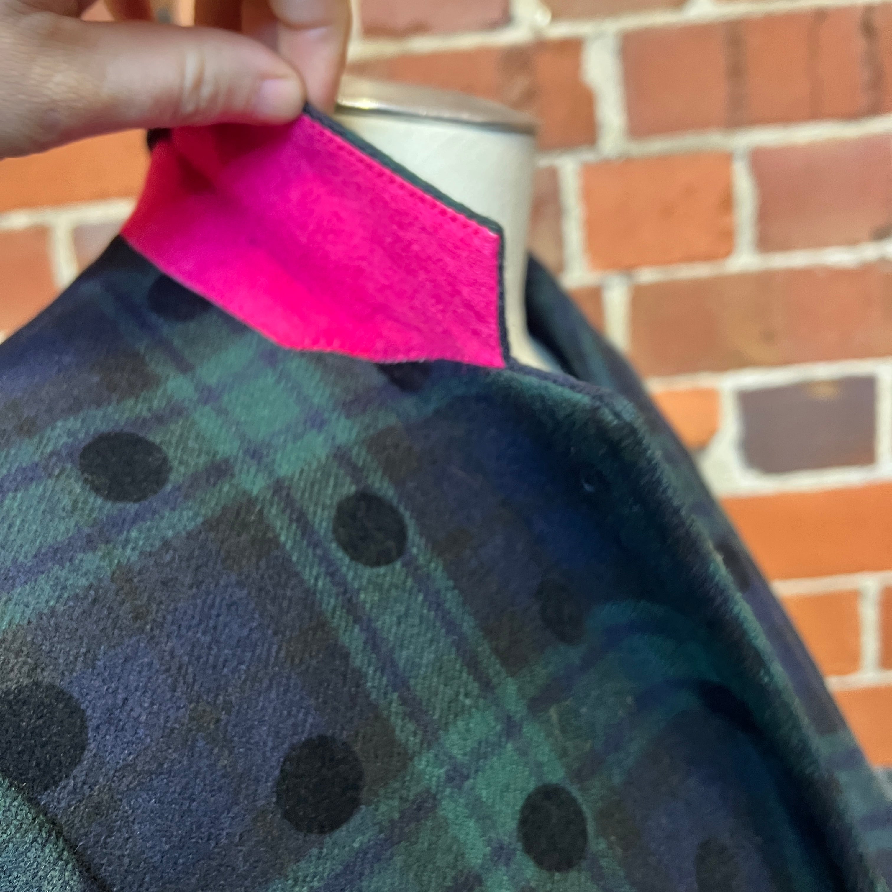 PAUL SMITH tartan wool coat