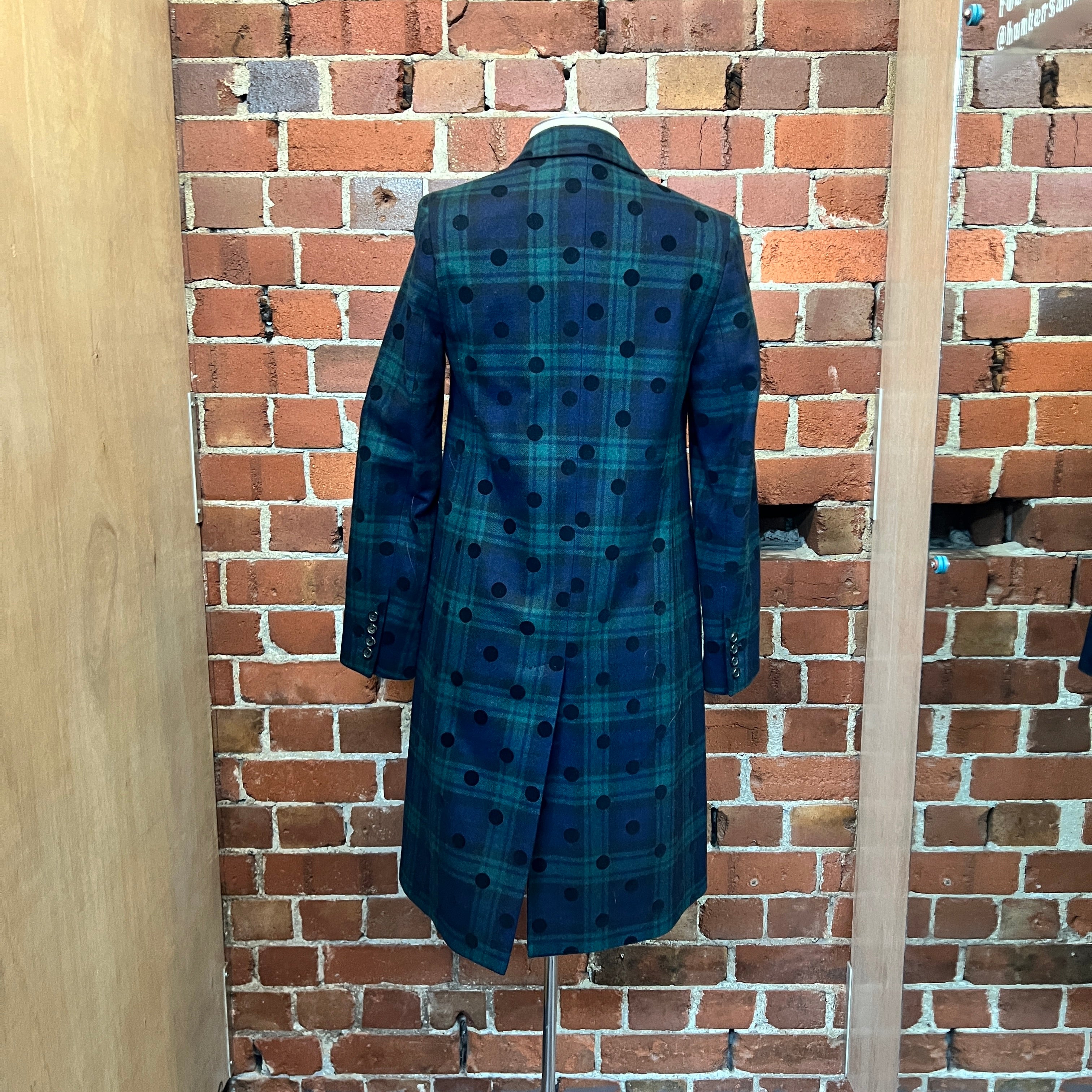 PAUL SMITH tartan wool coat