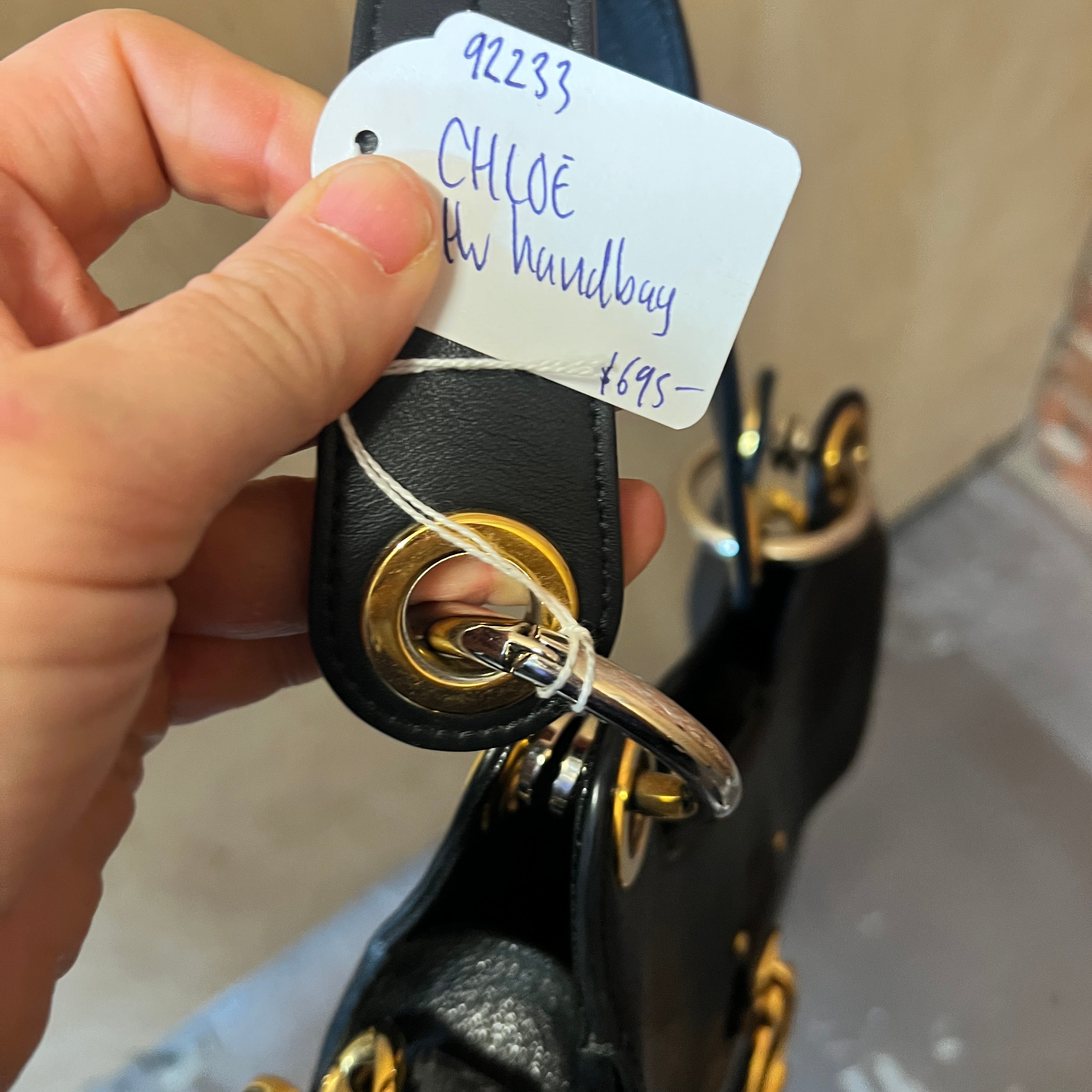 CHLOE leather handbag