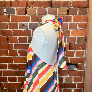 GANNI striped halter dress Wellington Hunters and Collectors GANNI striped halter dress Wellington Hunters and Collectors