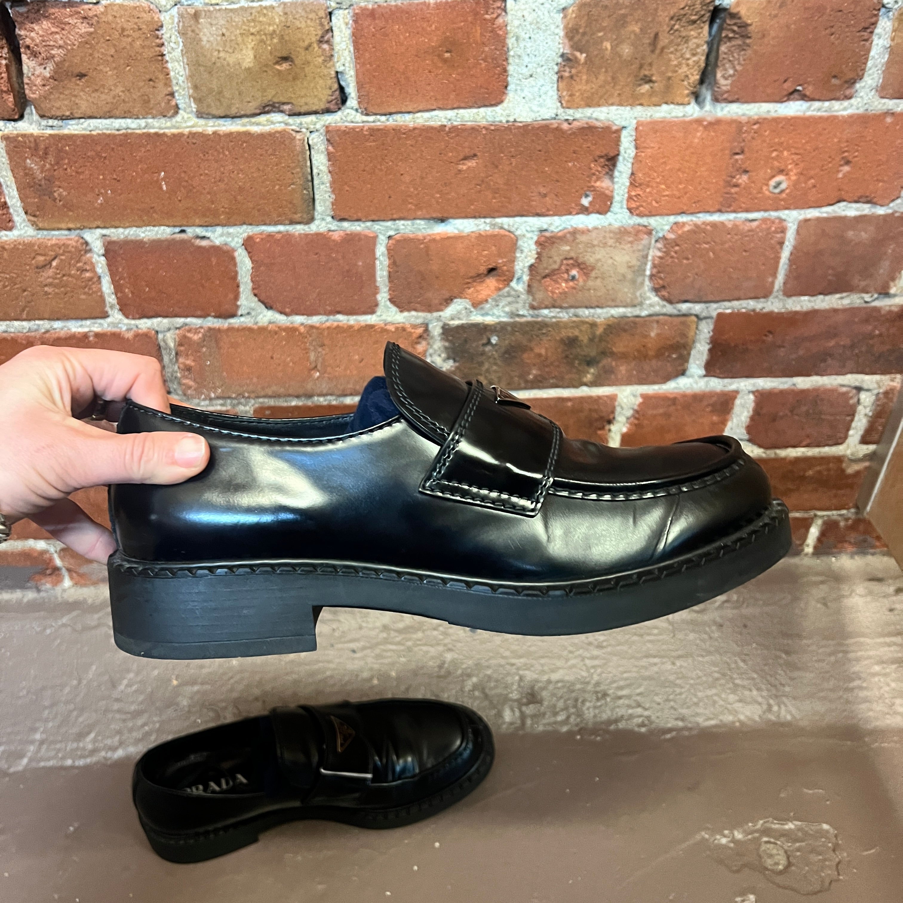 PRADA 2023 leather loafers