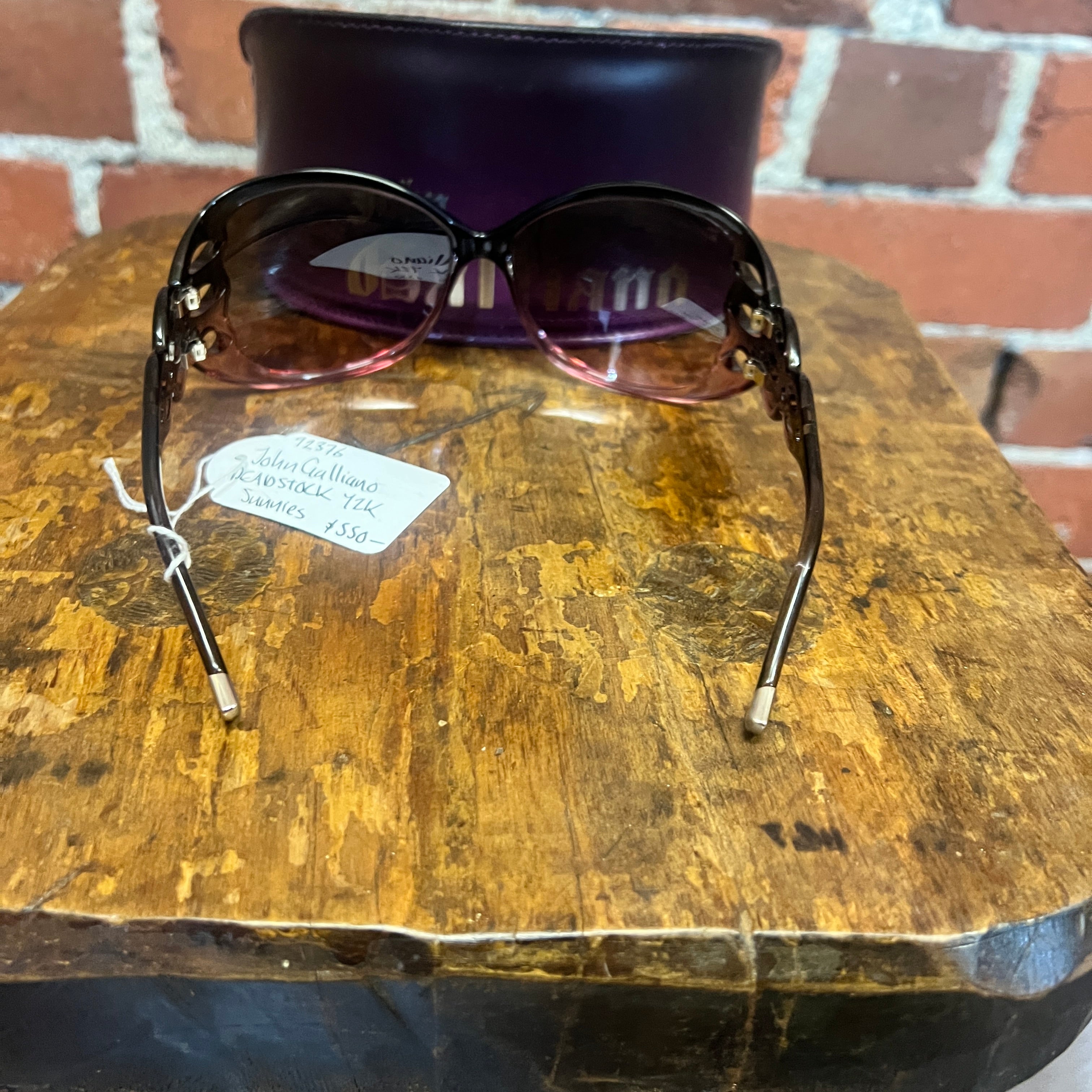 JOHN GALLIANO y2k Sunglasses