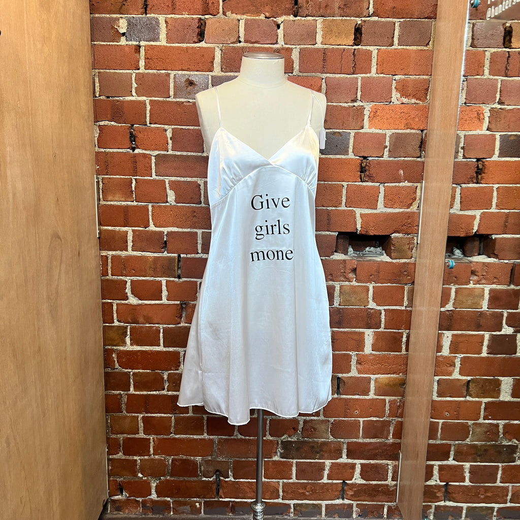 PRAYING slip dress