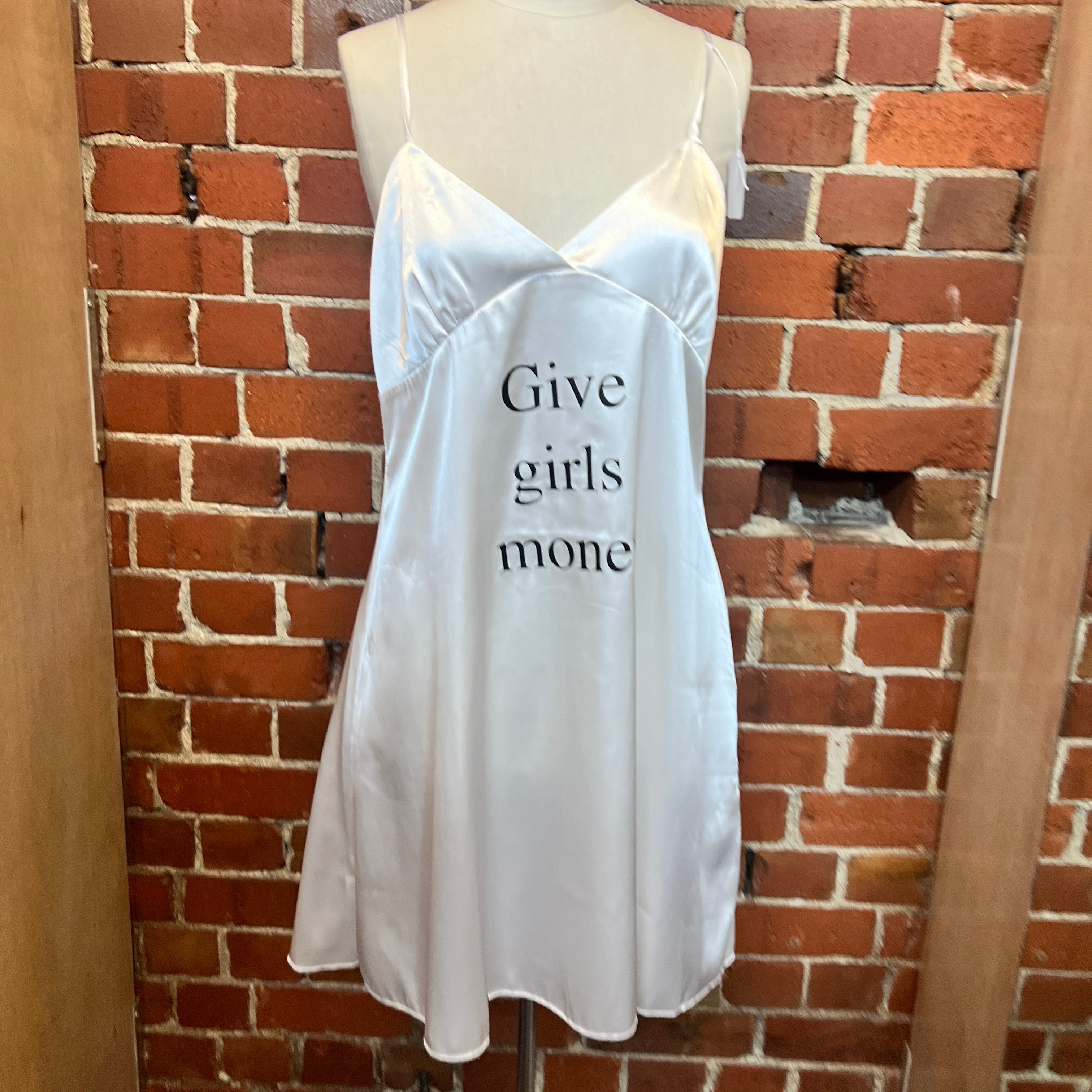 PRAYING slip dress