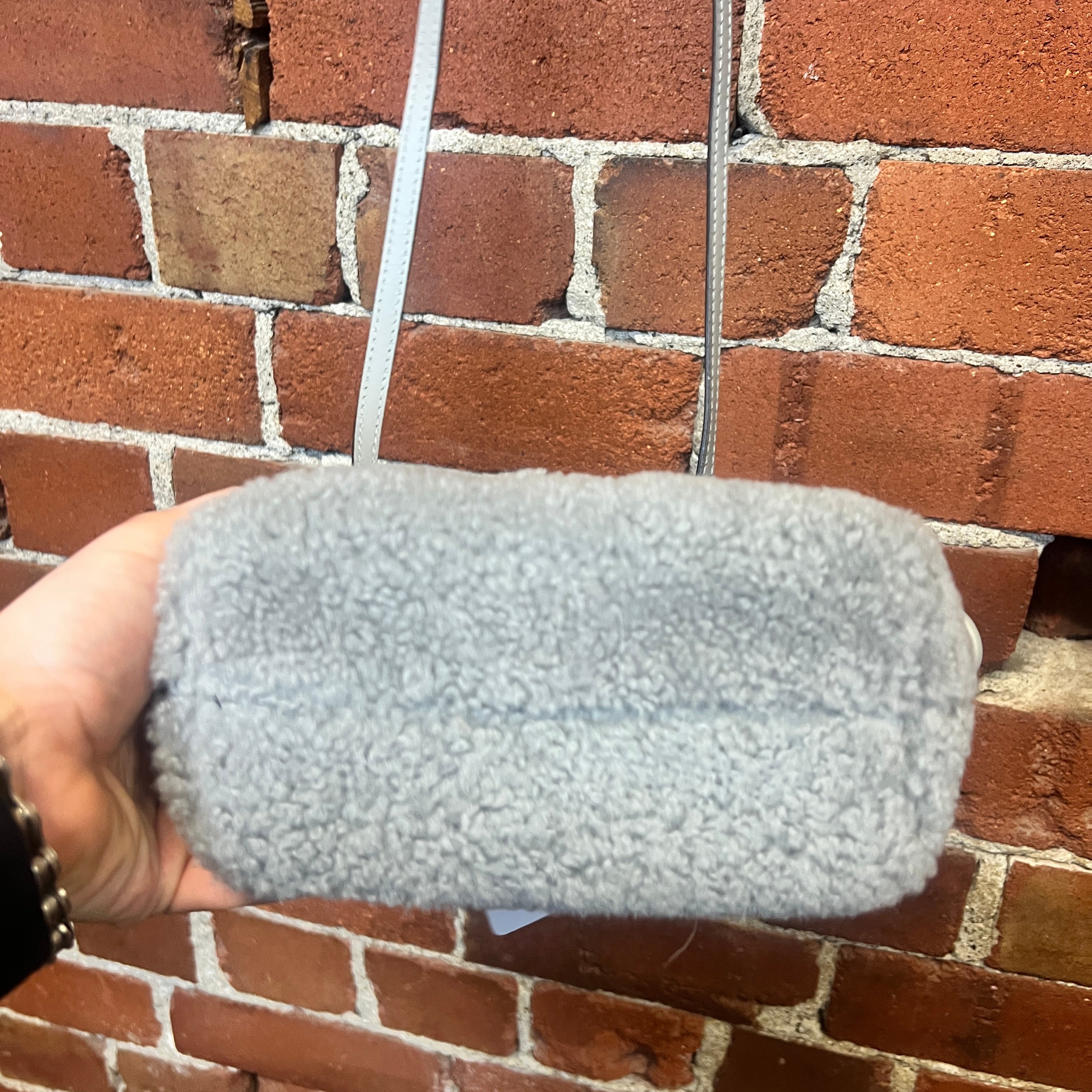 FENDI shearling handbag