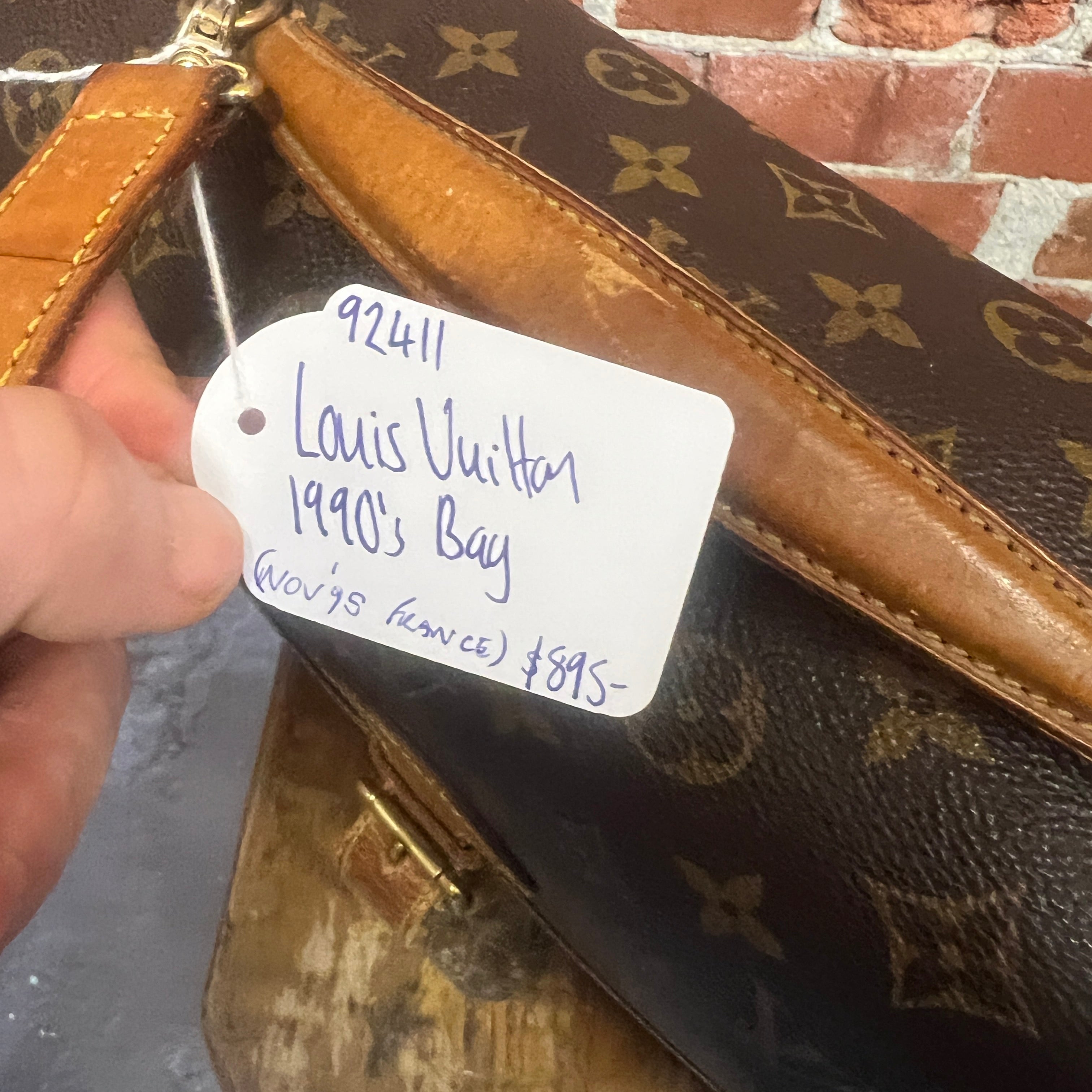 LOUIS VUITTON 1990's satchel bag