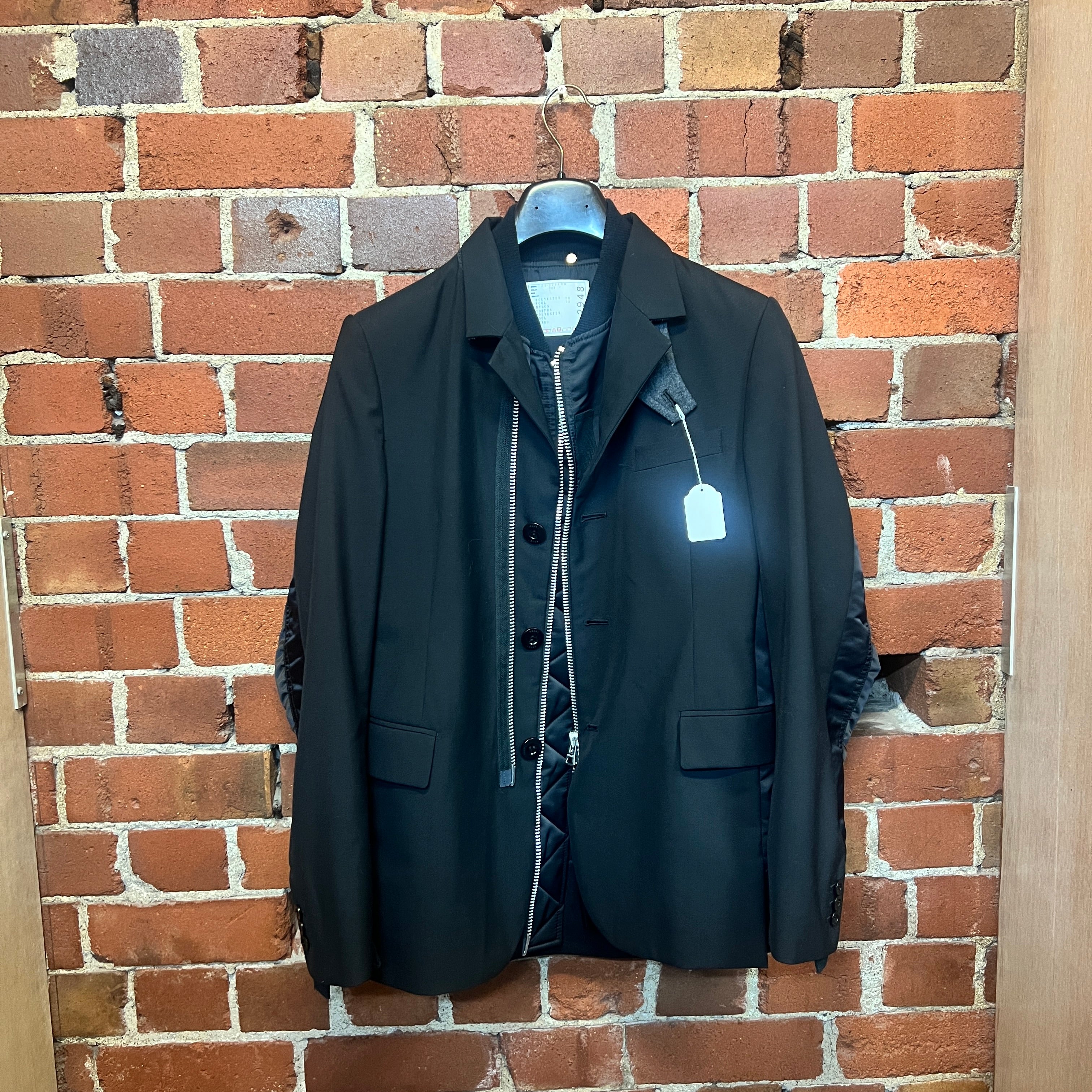 SACAI Japanese blazer bomber