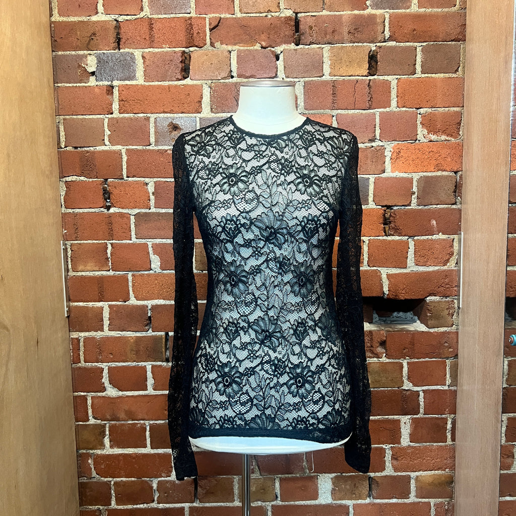 DOLCE AND GABBANA lace top