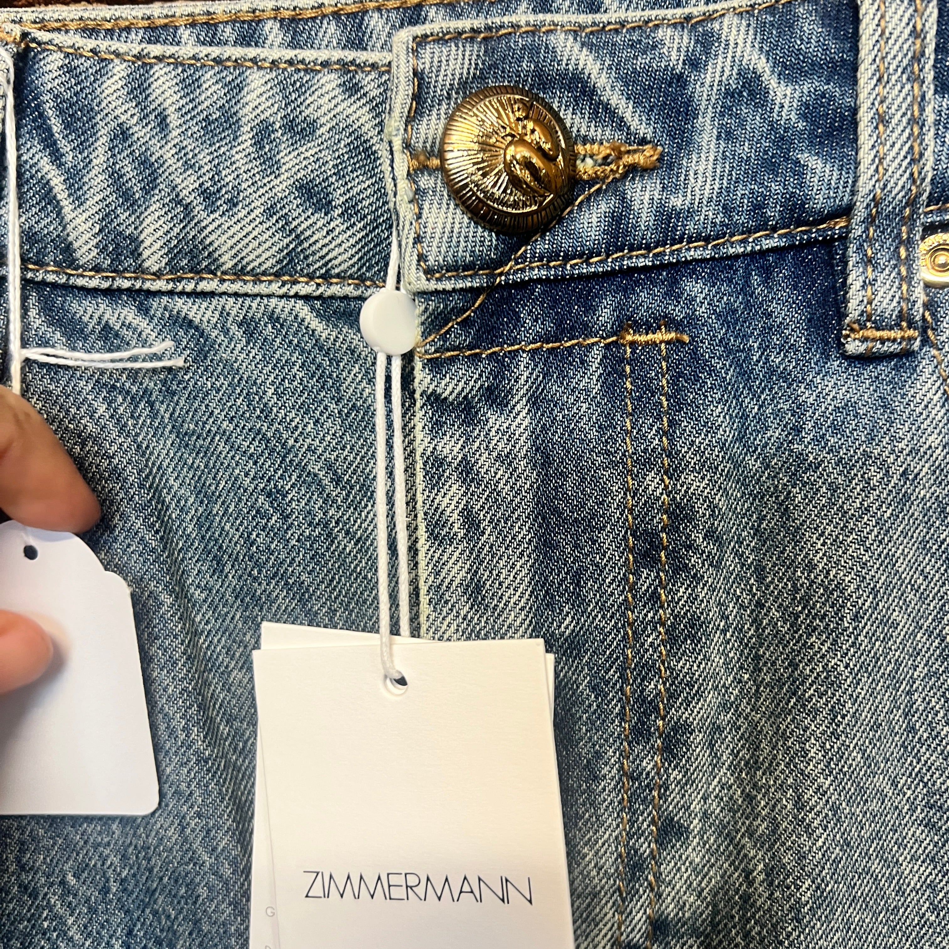 ZIMMERMAN denim skirt