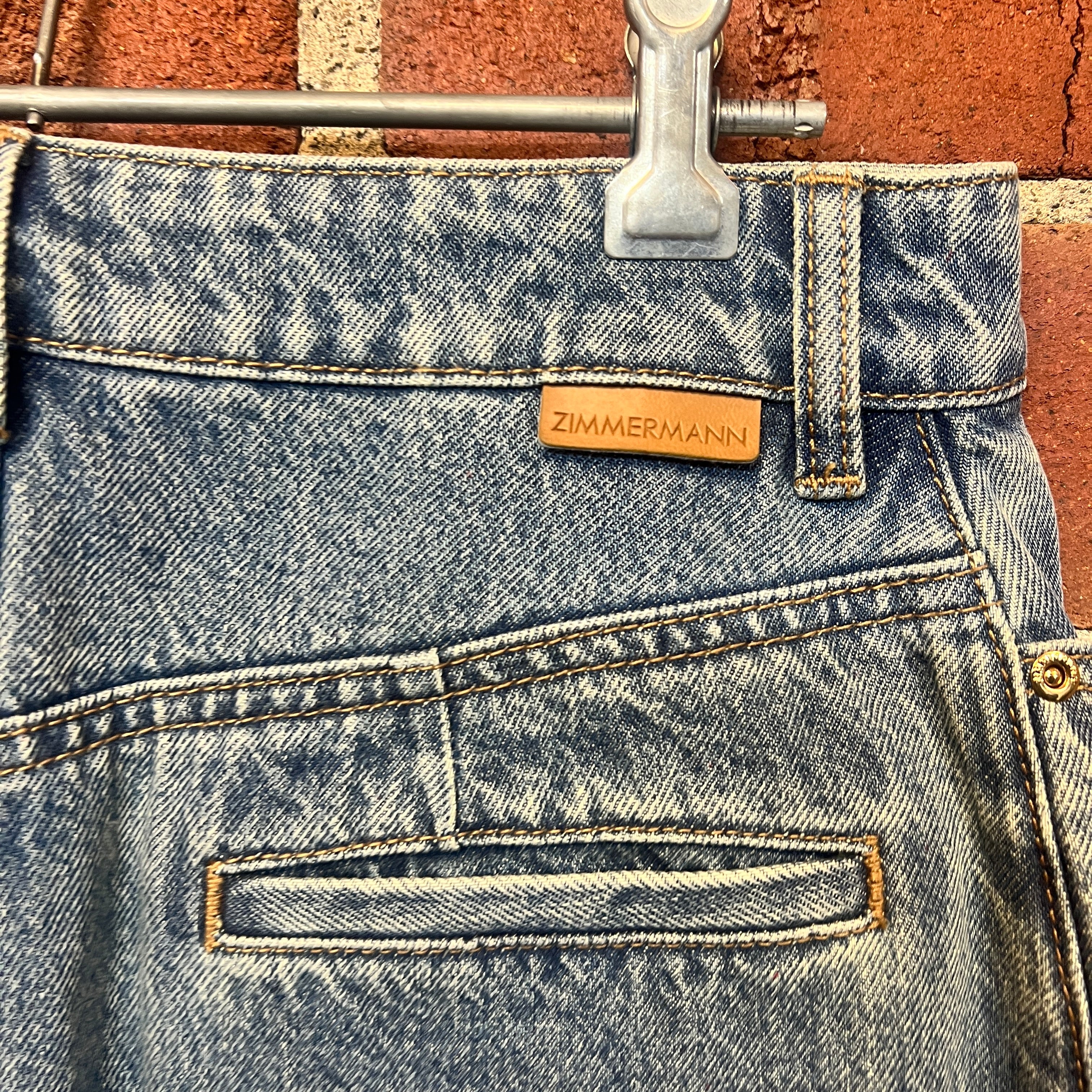 ZIMMERMAN denim skirt