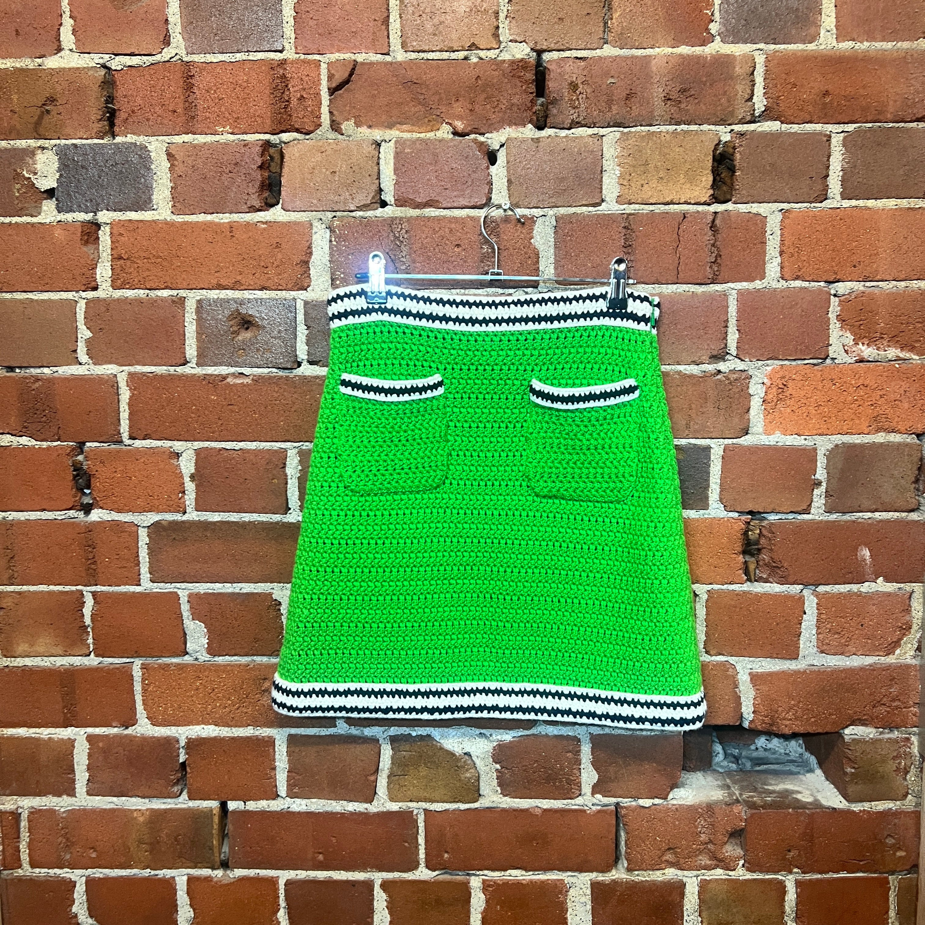 GUCCI knit mini skirt