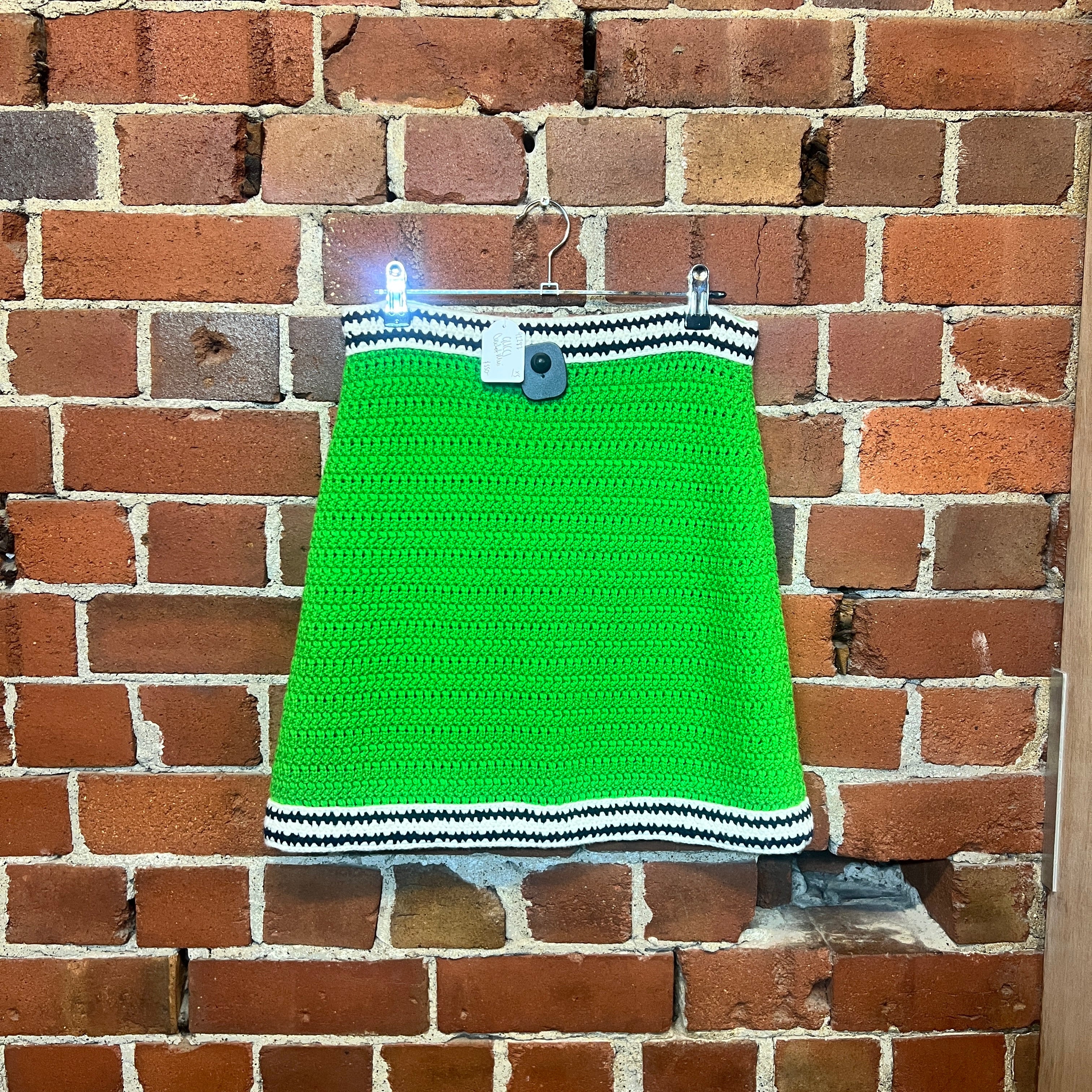 GUCCI knit mini skirt