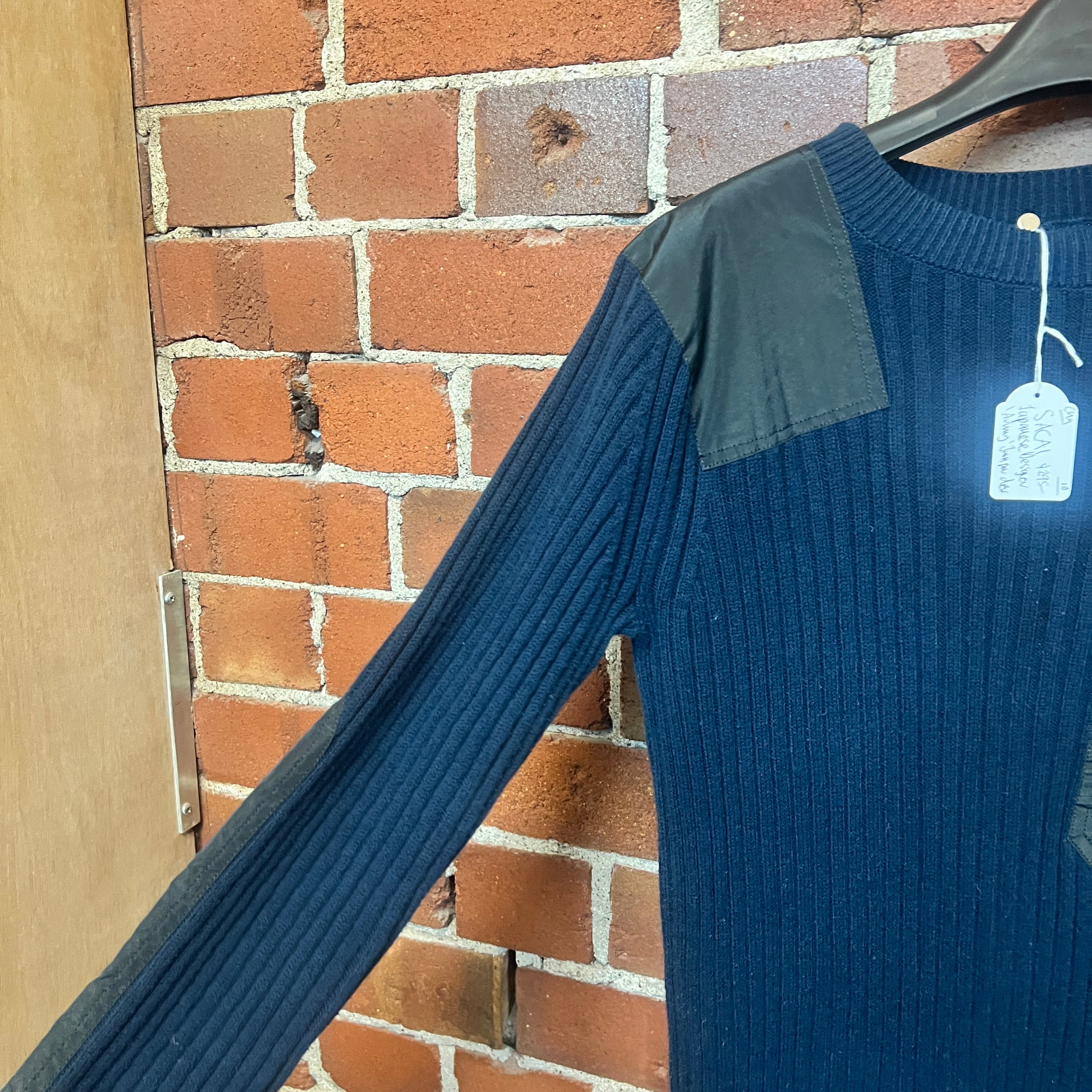 SACAI army jumper dress