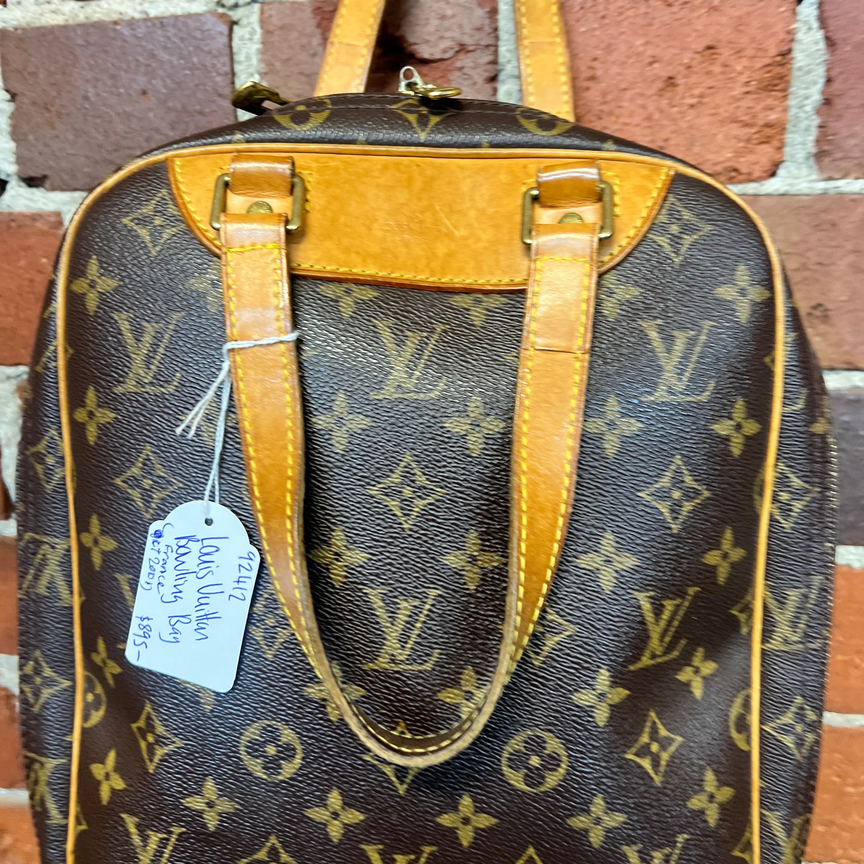 LOUIS VUITTON  bowling style bag