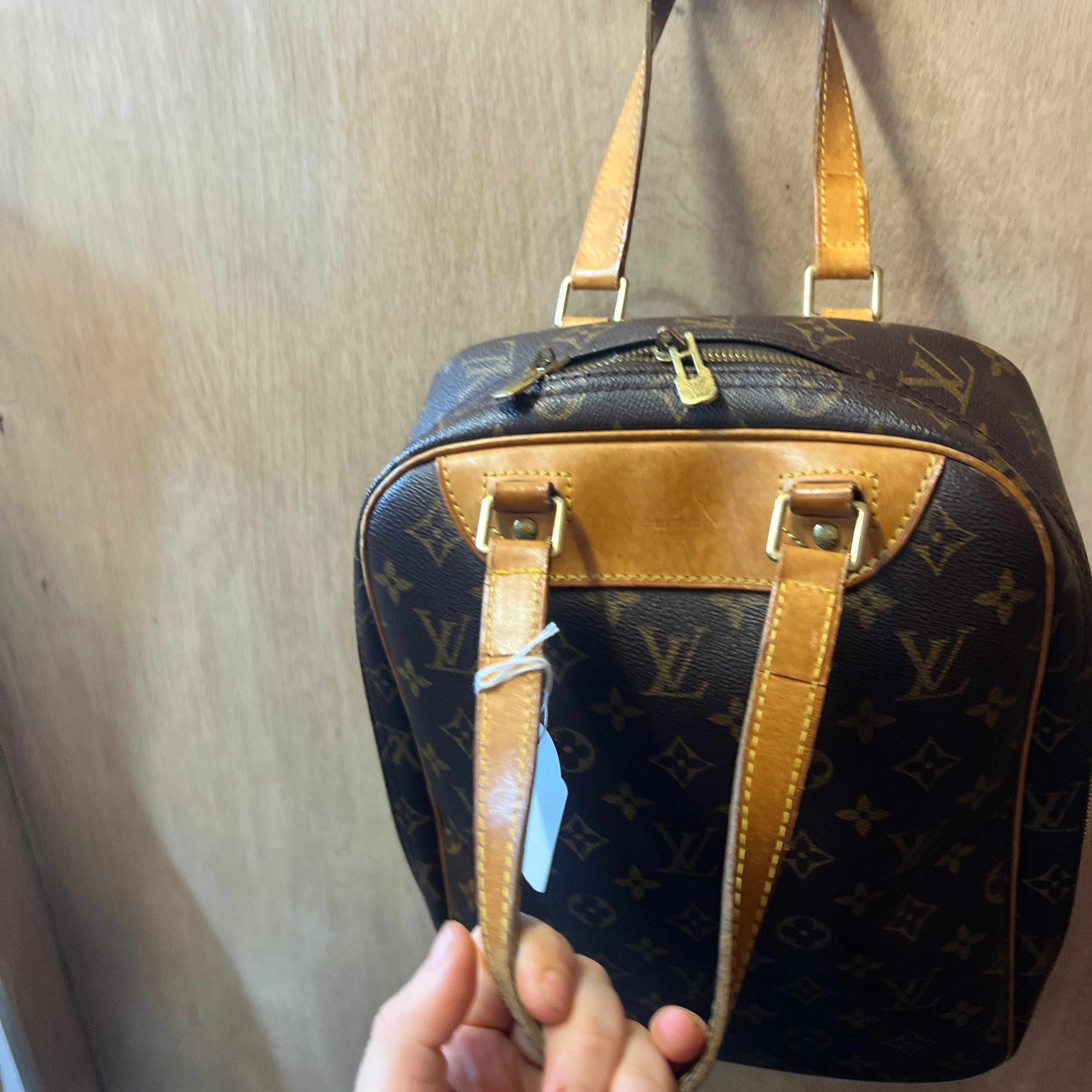 LOUIS VUITTON  bowling style bag
