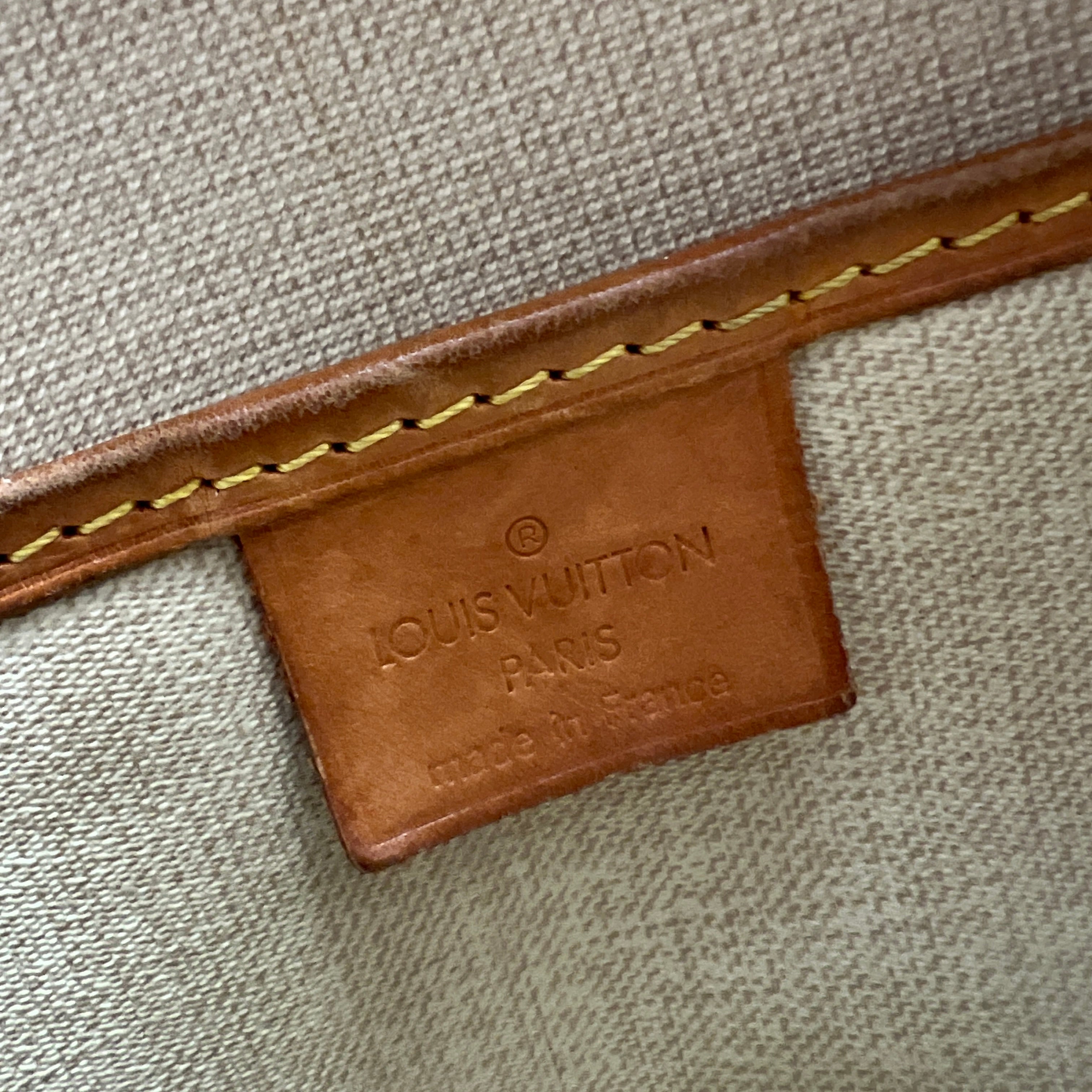 LOUIS VUITTON  bowling style bag