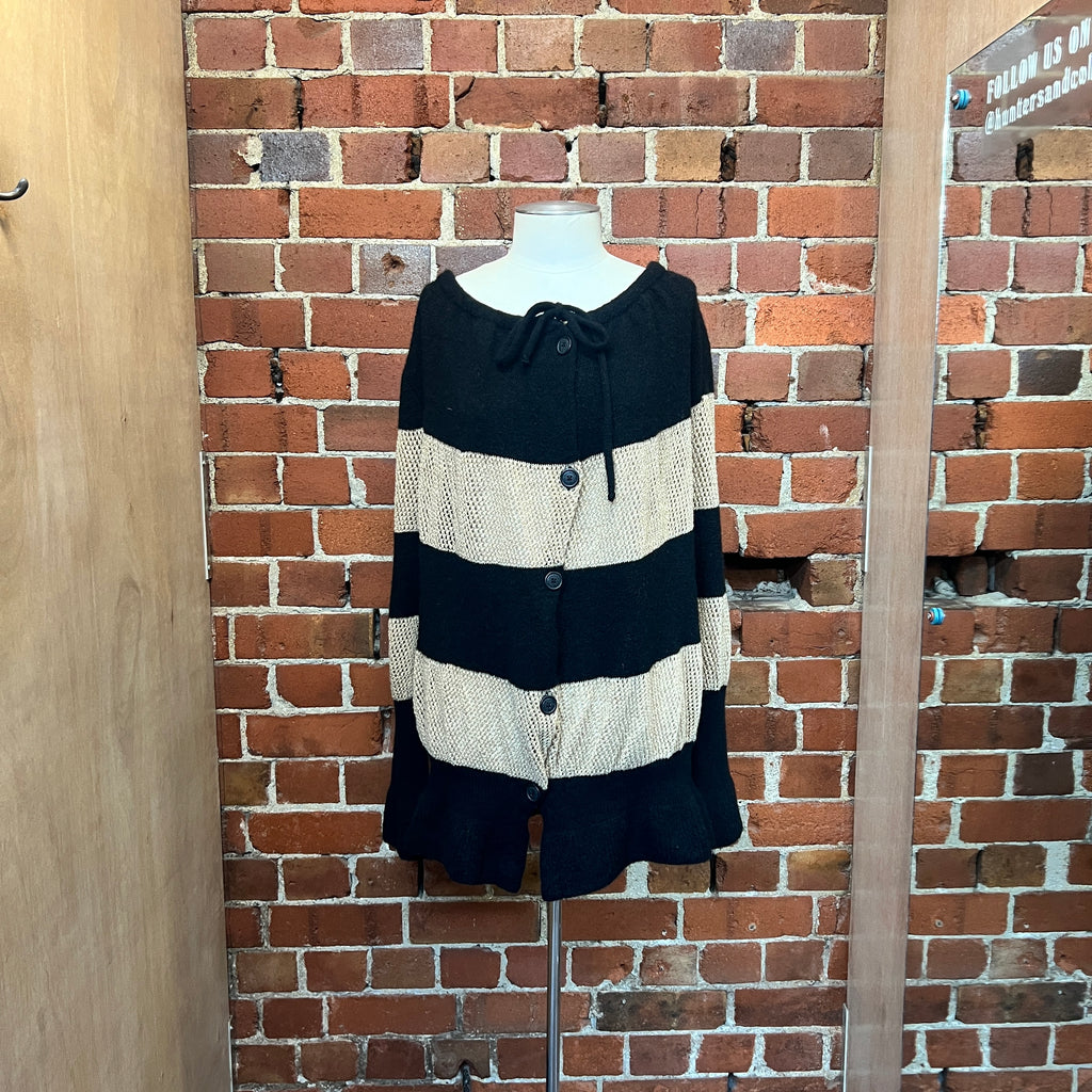 VIVIENNE WESTWOOD Striped wool cardigan