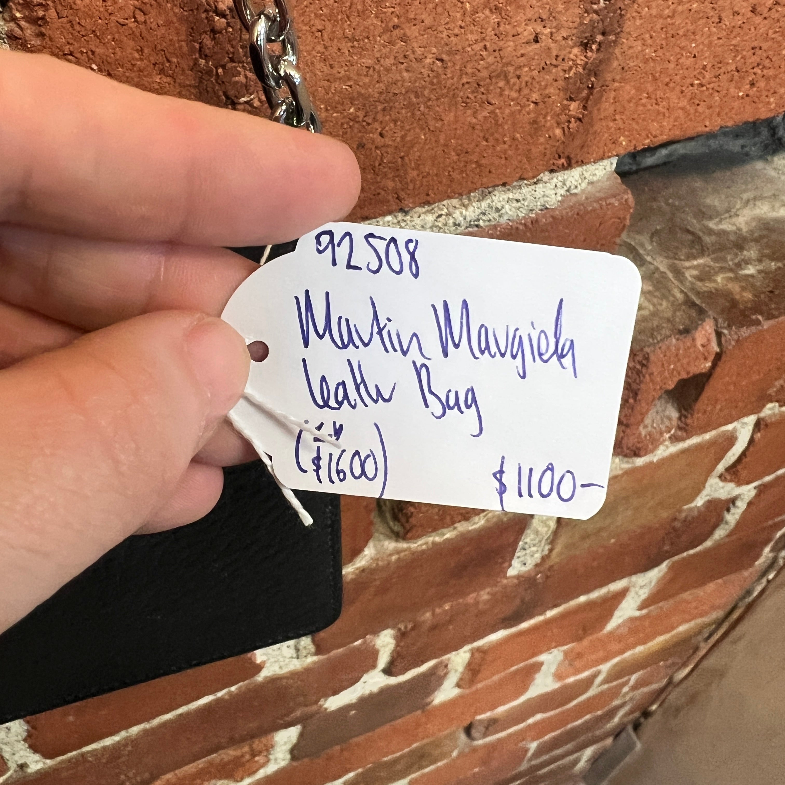 MARTIN MARGIELA leather wallet bag