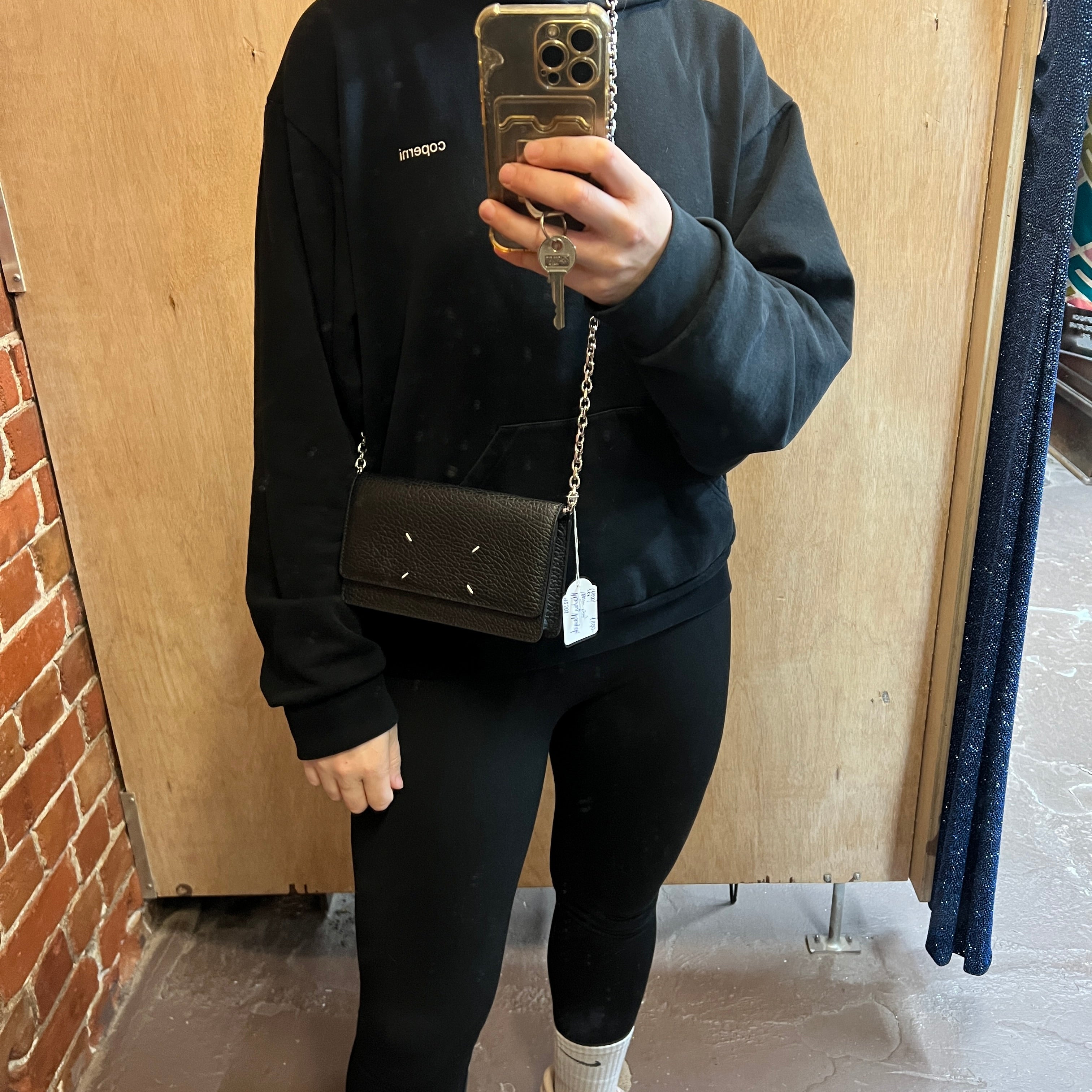 MARTIN MARGIELA leather wallet bag