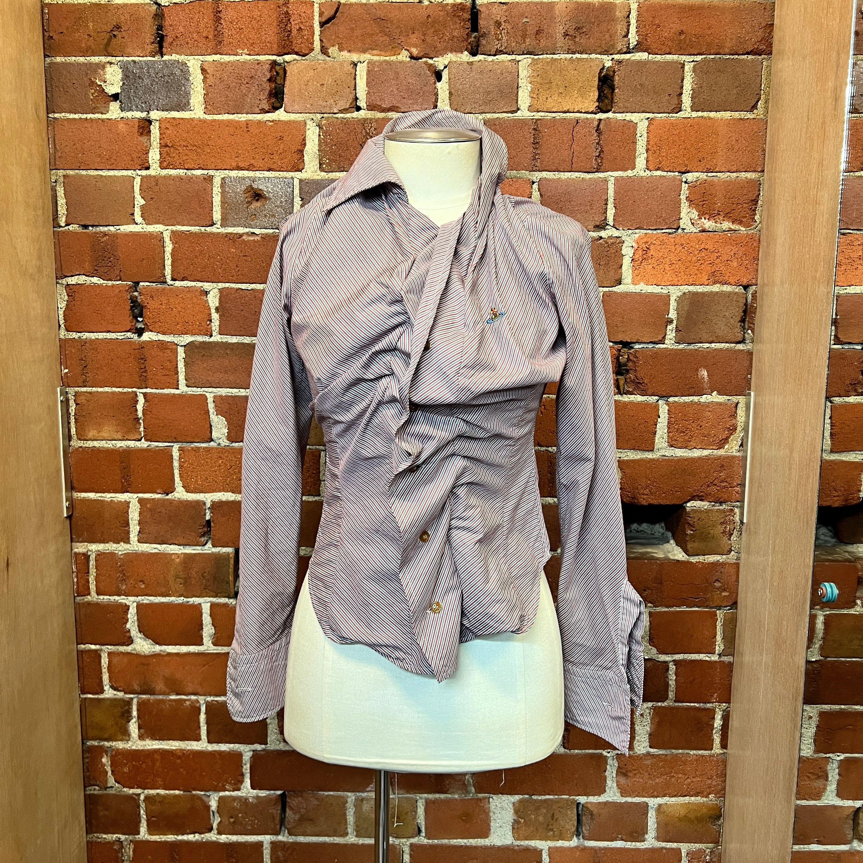 VIVIENNE WESTWOOD twisted pirate shirt