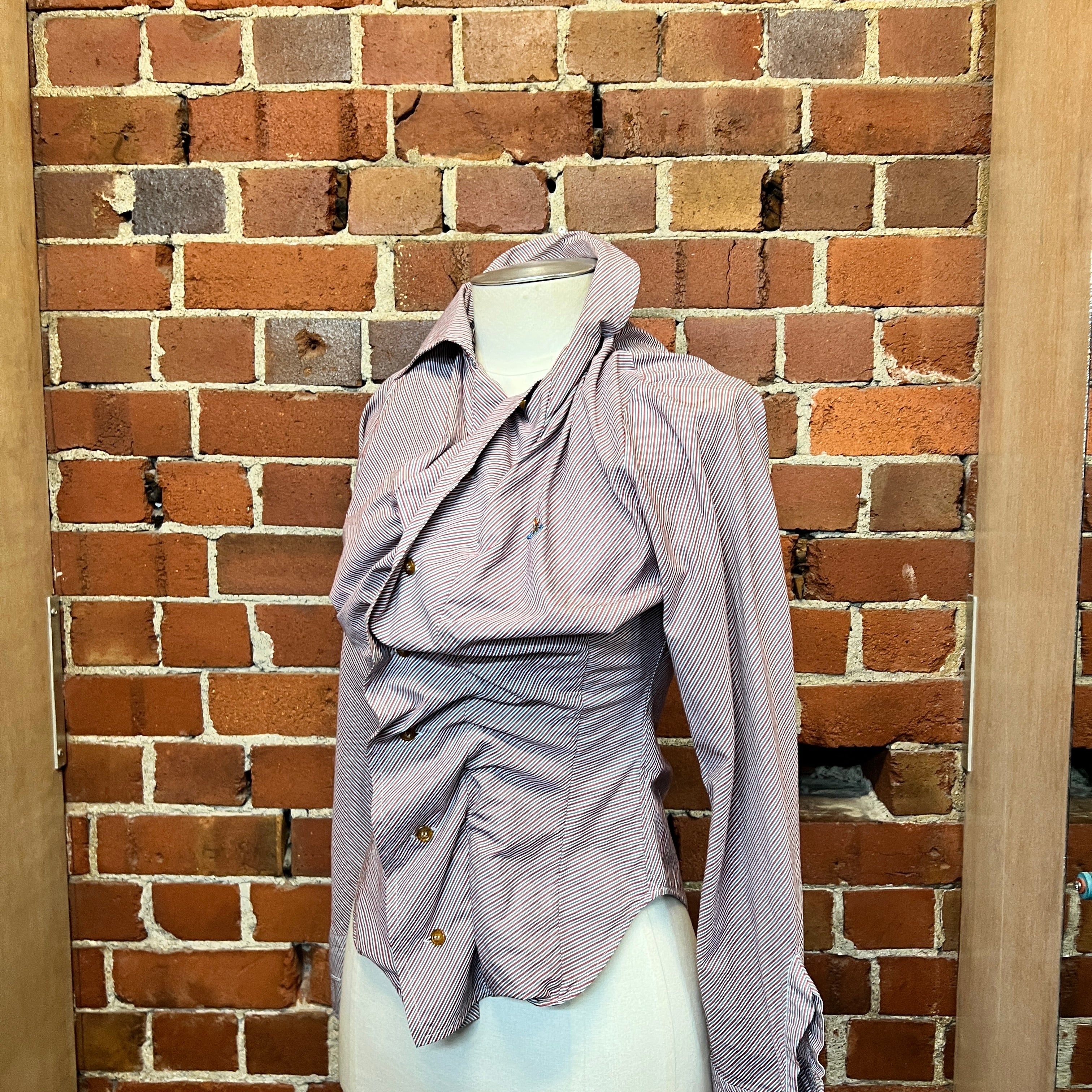 VIVIENNE WESTWOOD twisted pirate shirt