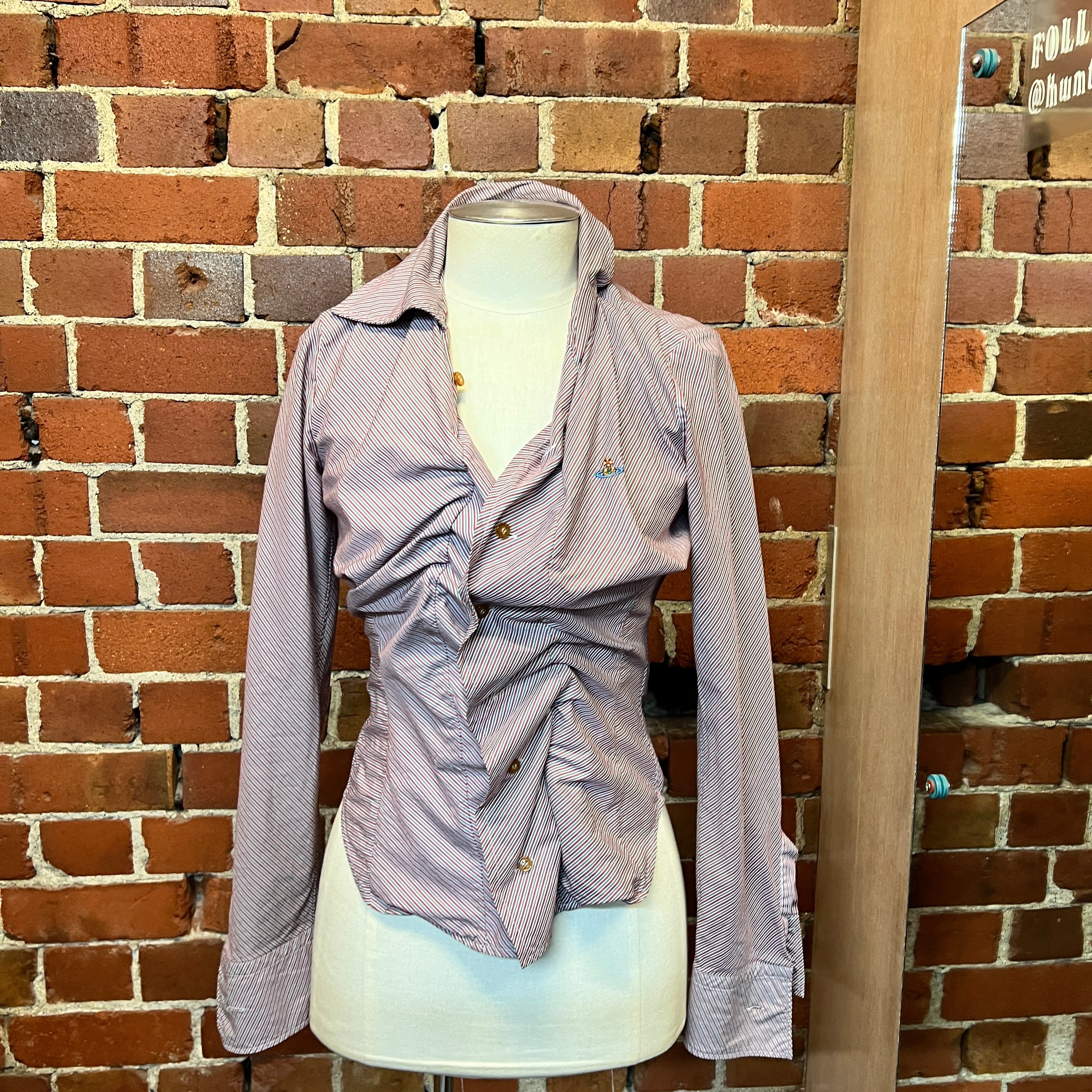 VIVIENNE WESTWOOD twisted pirate shirt