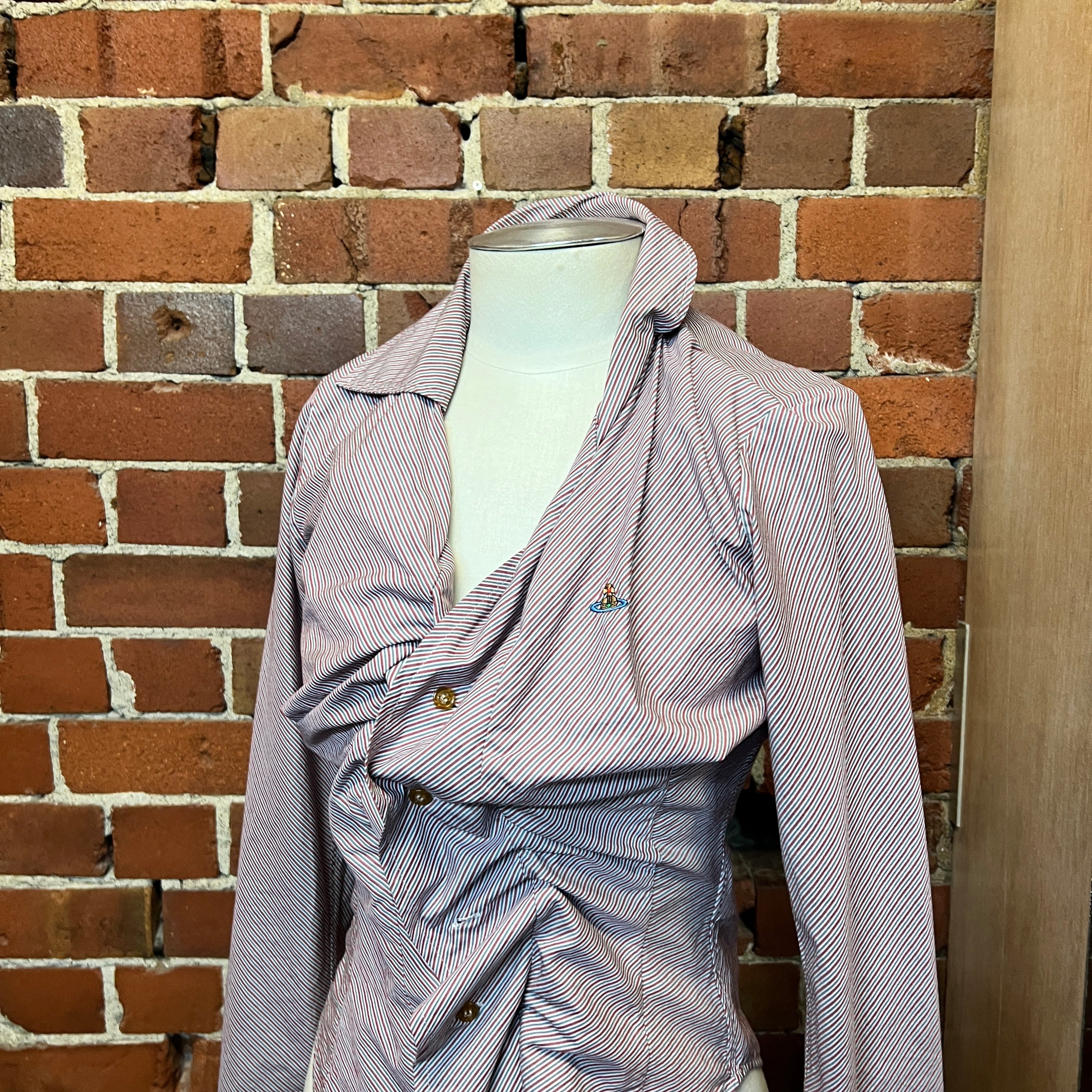 VIVIENNE WESTWOOD twisted pirate shirt