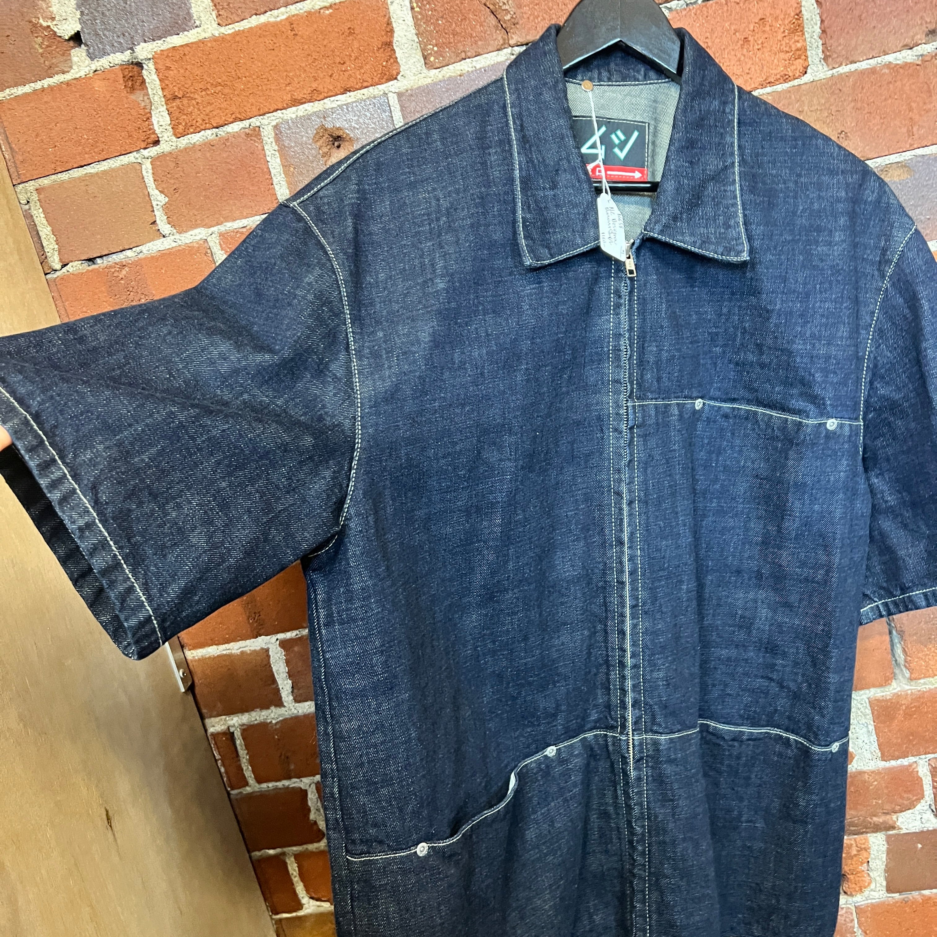 FLATLINE NZ designer denim shirt jacket