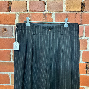 YOHJI YAMAMOTO 1980's pinstriped trousers