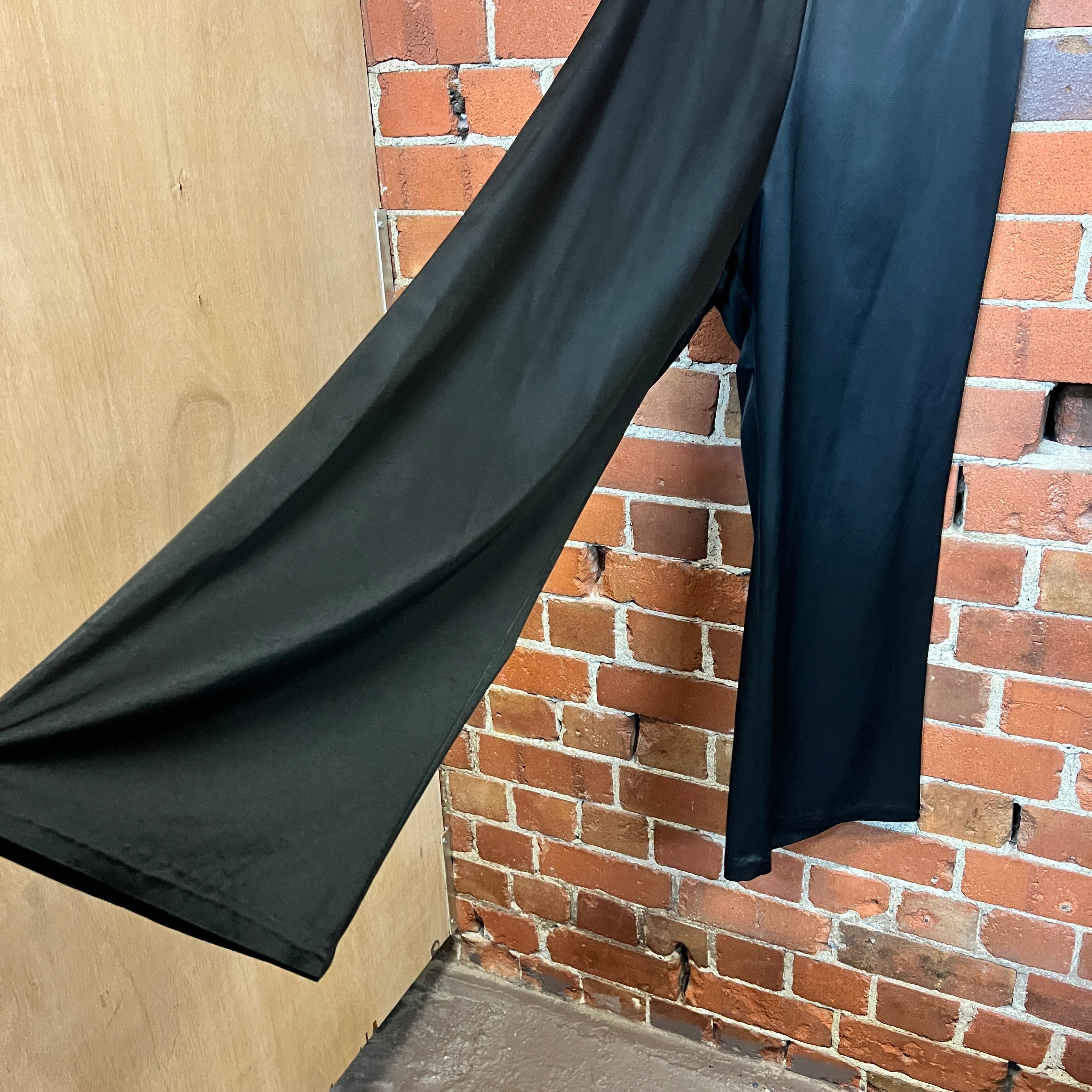 PARIS GEORGIA satin wide leg pants