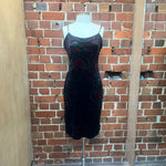 BETSY JOHNSTON Y2K Velvet dress