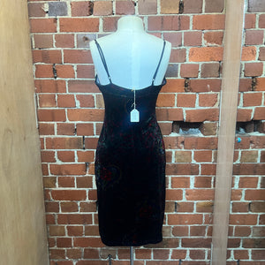 BETSY JOHNSTON Y2K Velvet dress