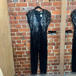 YVONNE BENNETT Custom sequin jumpsuit