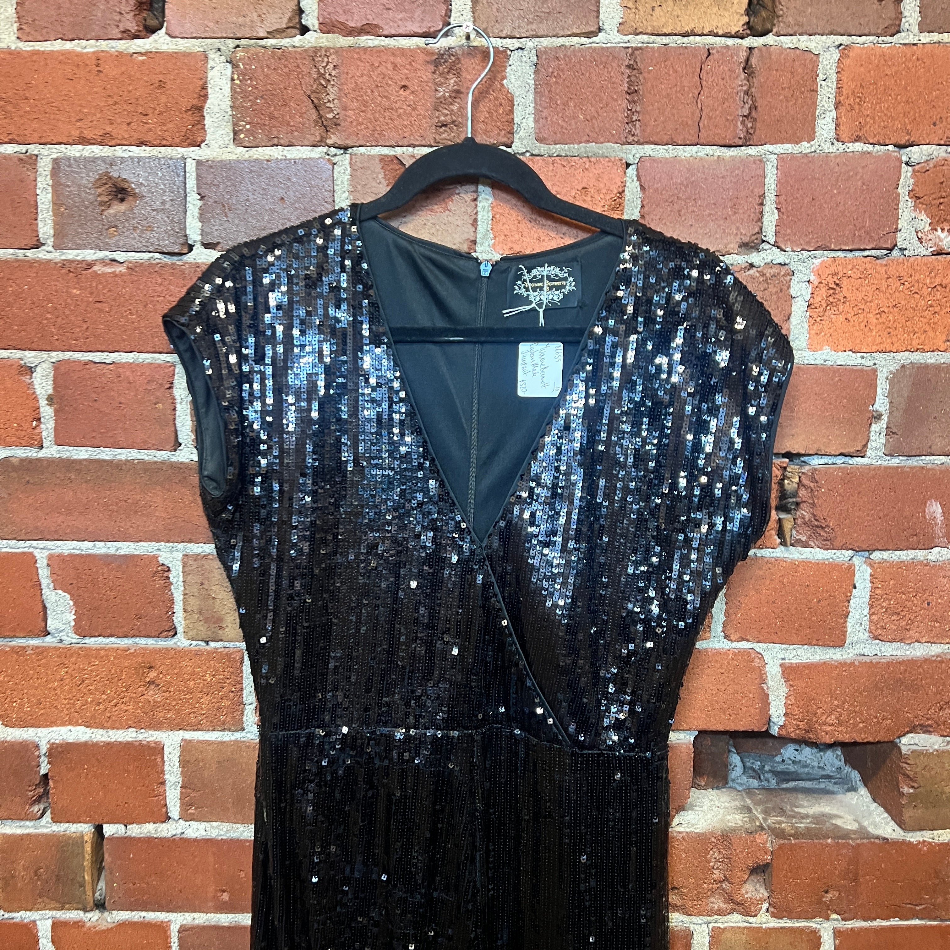 YVONNE BENNETT Custom sequin jumpsuit