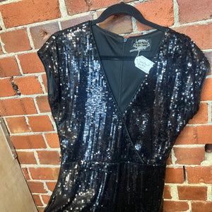 YVONNE BENNETT Custom sequin jumpsuit