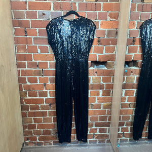 YVONNE BENNETT Custom sequin jumpsuit