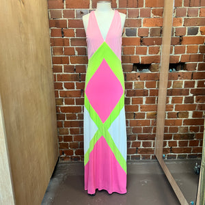 MOSCHINO glam maxi dress