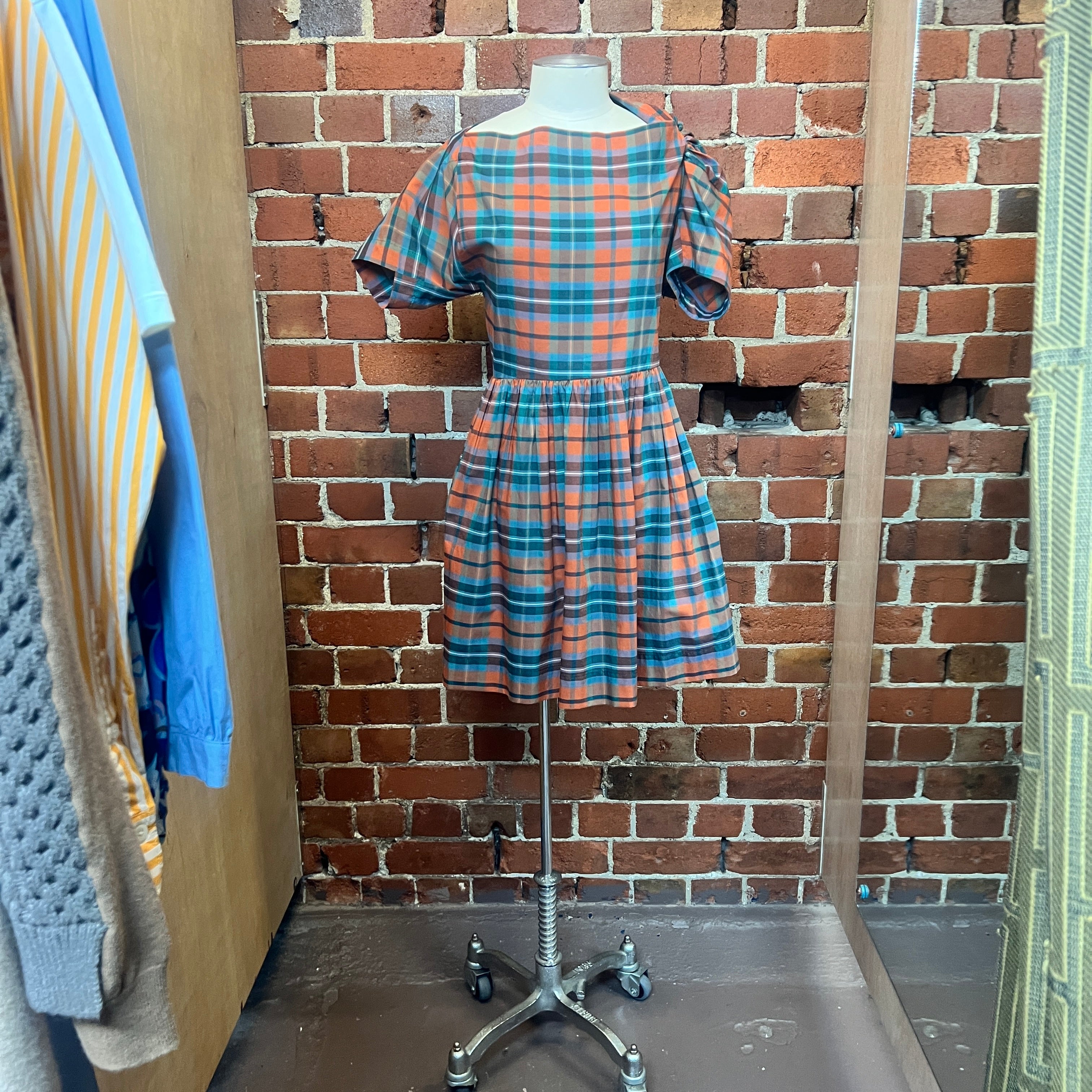 VIVIENNE WESTWOOD tartan mini dress